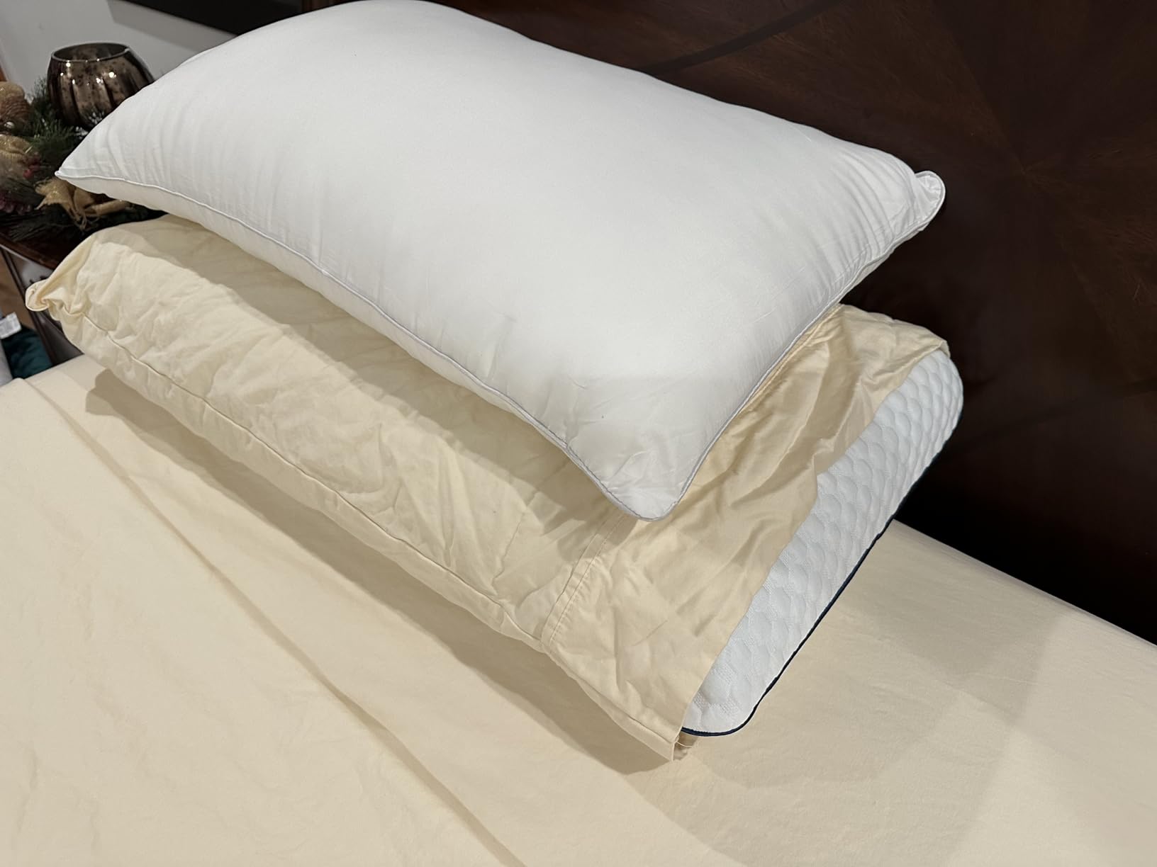 THREAD SPREAD Egyptian Cotton Sheets Queen Size - Luxury Queen Sheets 400 Thread Count (4 PC, White), Soft, Breathable, Cooling, Sateen Weave 16