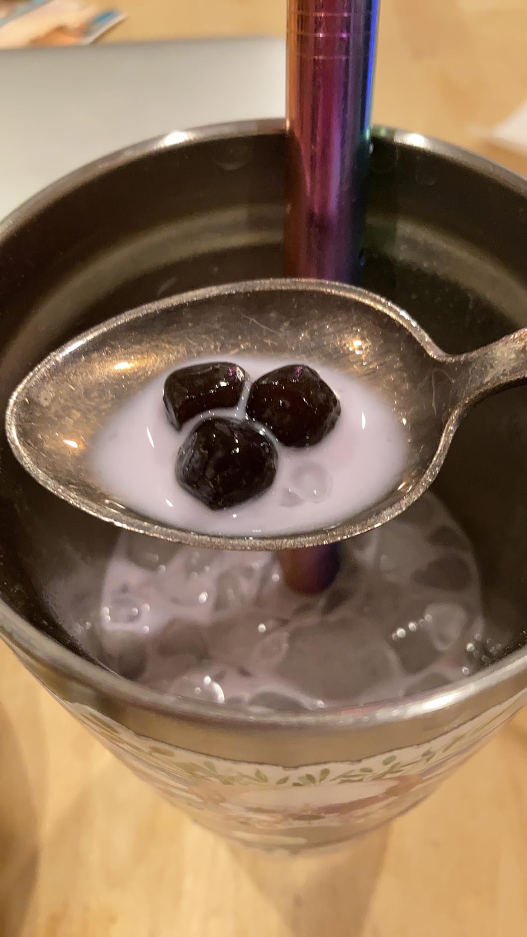 JWAY Instant Taro Milk Boba Tea Kit with Authentic Brown Sugar Tapioca Boba Pearls, Bubble Milk Tea Boba Set, Ready in Under 1 Minute, Paper Straws Included, 6 Servings customer photo 2