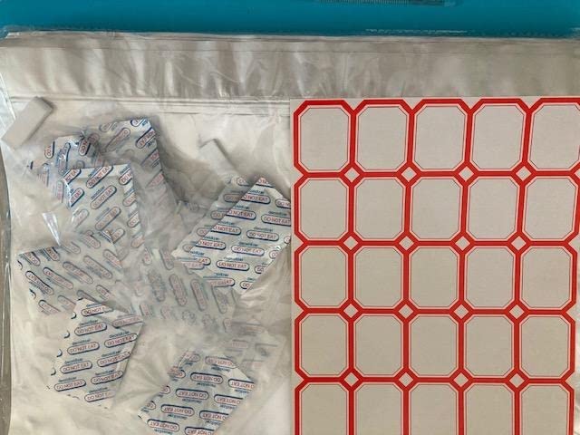 15 Pack 5 Gallon Mylar Bags with 15 x 2000cc Oxygen Absorbers customer photo 2