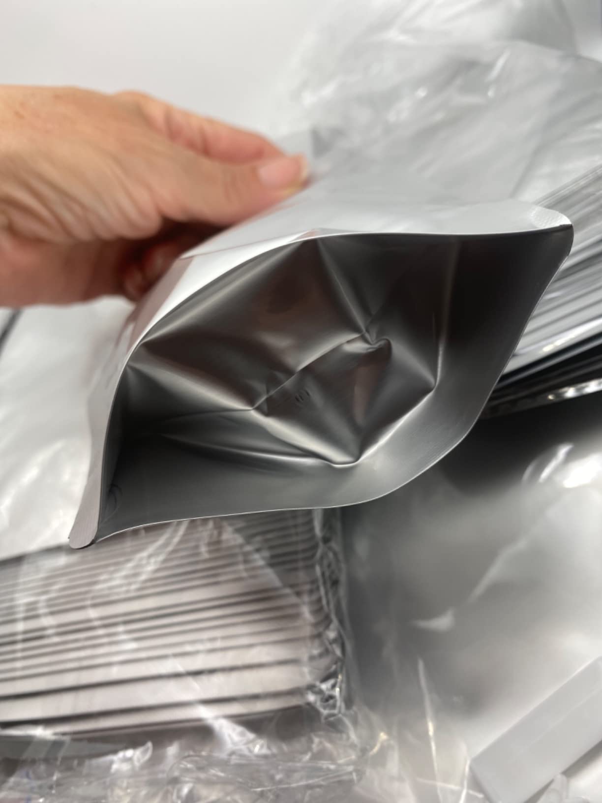 100 Pack 10.2 Mil Mylar Bags for Food Storage with Oxygen Absorbers 400cc customer photo 1