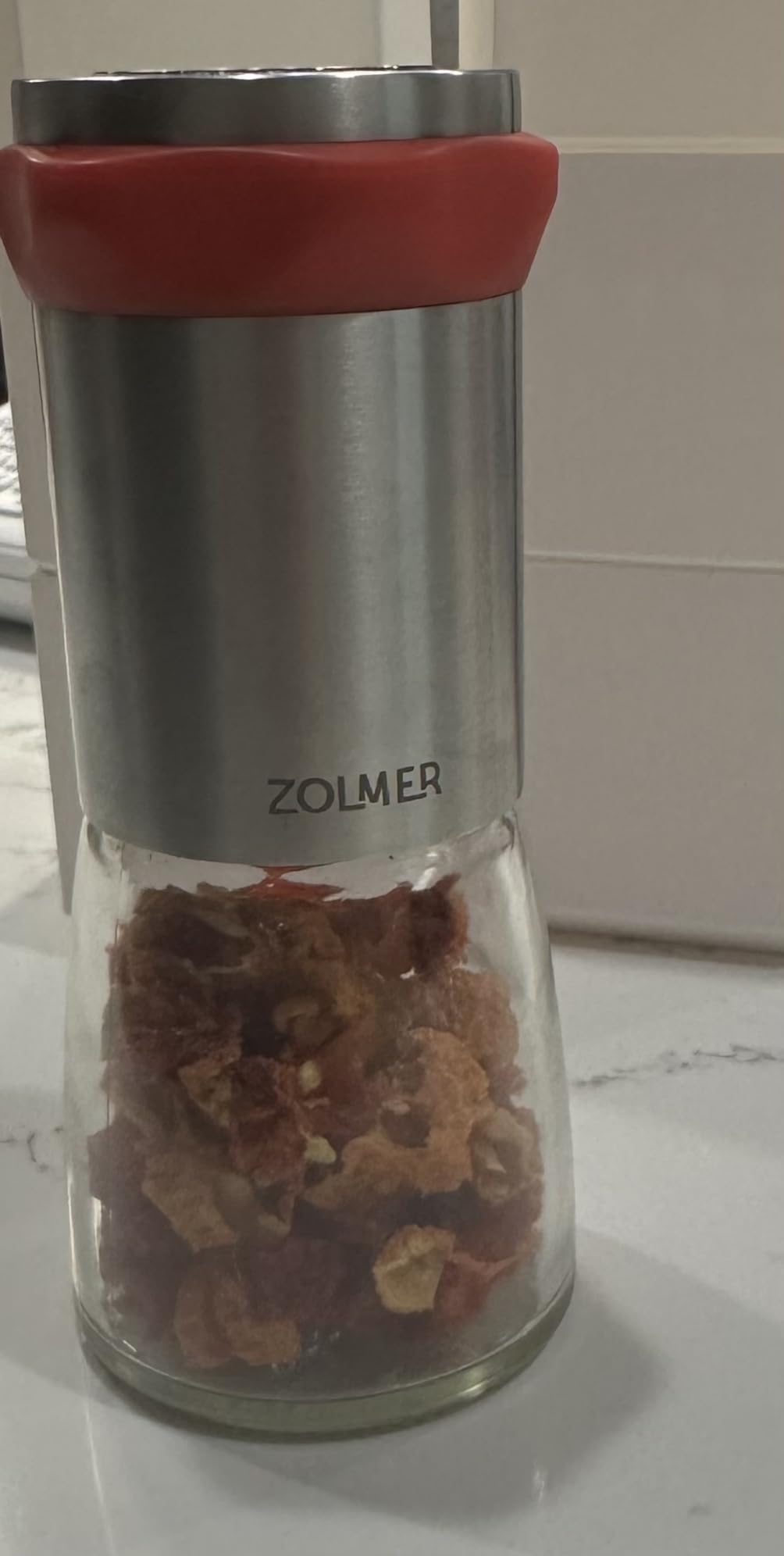 Chili Grinder for Dried Chilies with Efficient Steel Cutting Blades customer photo 1