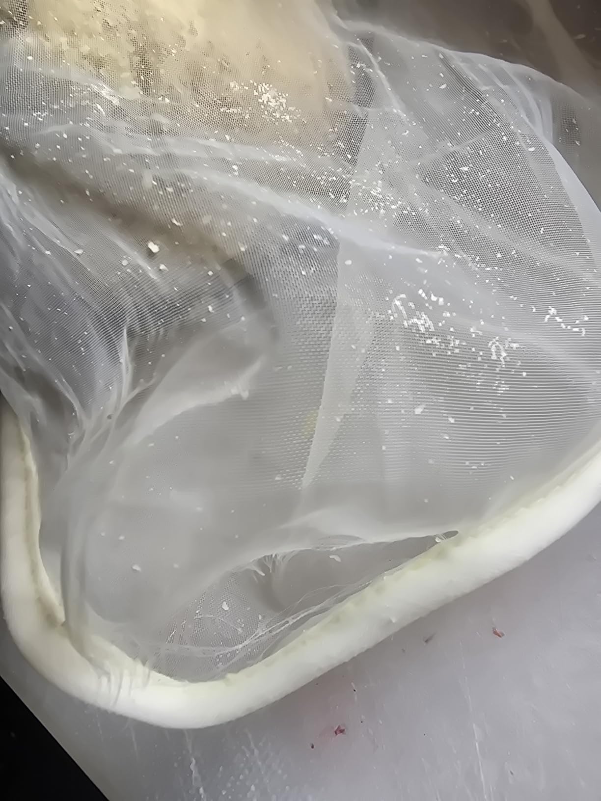 Nut Milk Bag Strainer with Stand Strainers Fine Mesh Bag Cheese Cloth Bag S customer photo 2