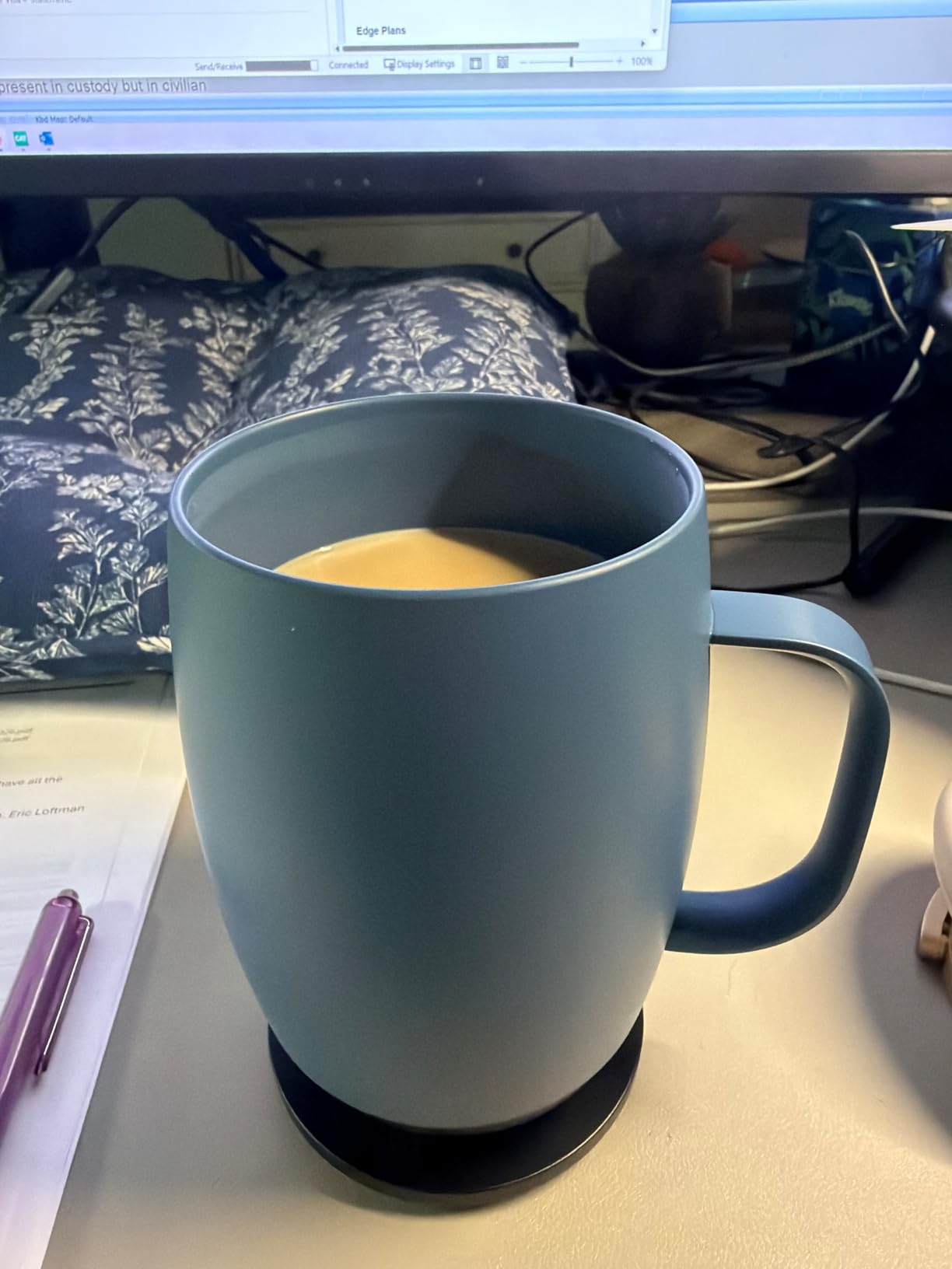 Nextmug - Temperature-Controlled, Self-Heating Coffee Mug customer photo 1