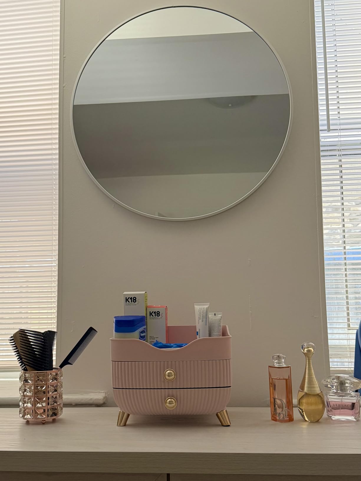 SCWF-GZ 47x14 Full Length Mirror Over the Door Hang or Wall Mounted Black customer photo 1
