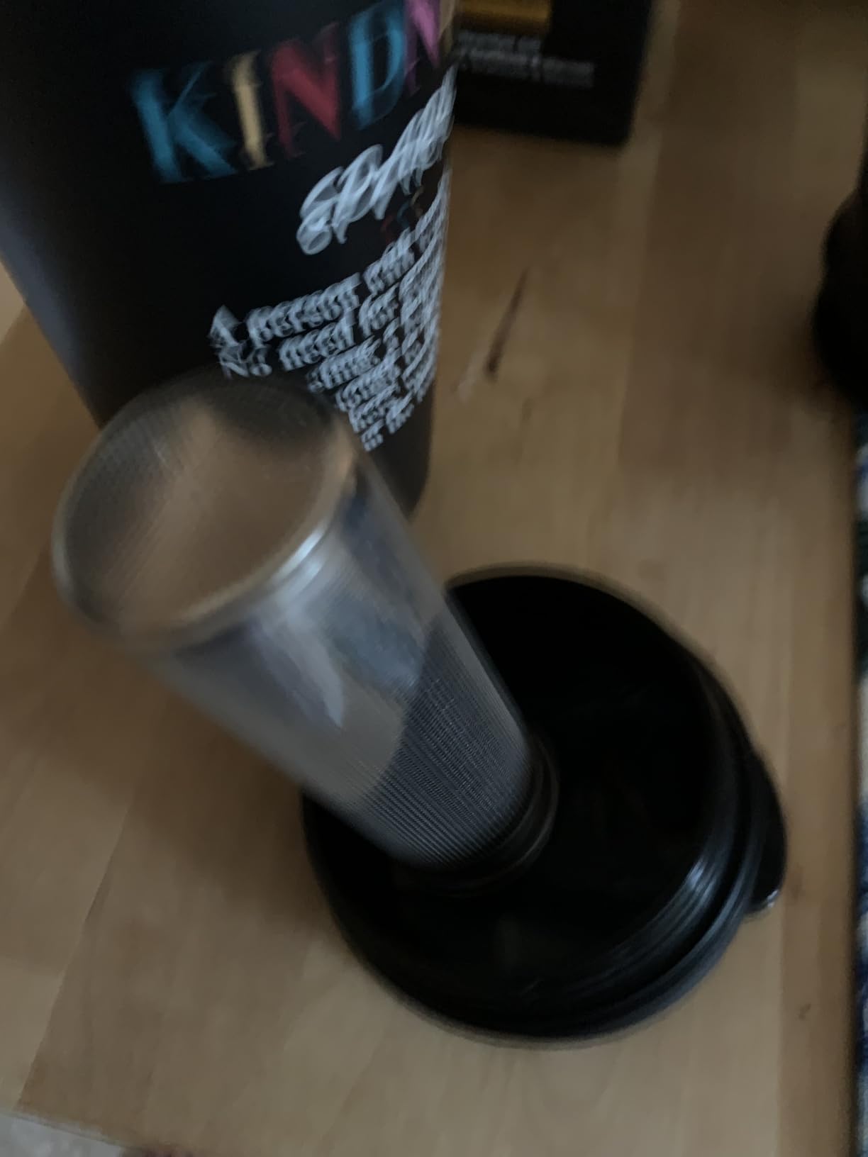 GiNT 17oz Travel Mug with Infuser and Two Lids. Vacuum Insulated 316 Stainless Steel Coffee Mug. Dishwasher Safe Mug with Tea Strainer for Hot and Cold Brew Coffee or Tea(Black) customer photo 1