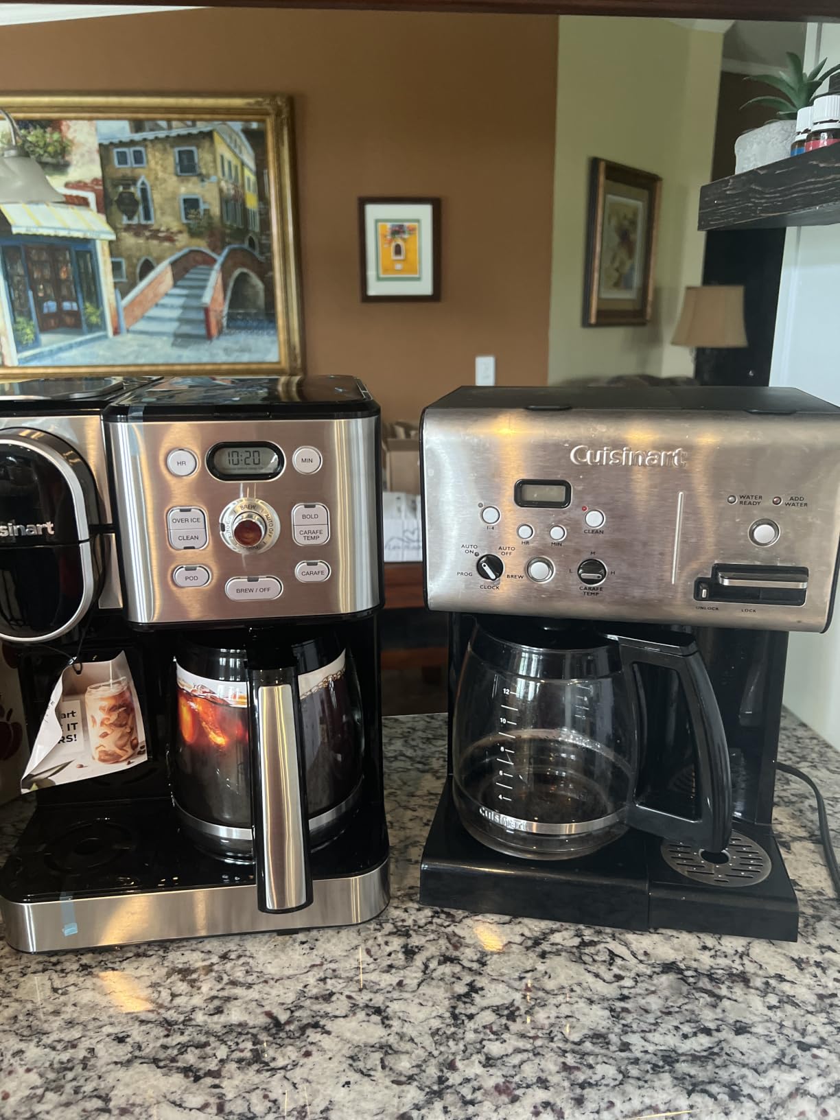Cuisinart 12-Cup Coffee Maker, Single-Serve Brewer Glass Carafe, Automatic Hot & Iced Coffee Machine, Brew Strength Control and Pause, SS-16, Stainless Steel | Single-Serve Brewer Glass Carafe, Automatic Hot & Iced Coffee Machine, Brew Strength Control, Pause, SS-16 customer photo 1