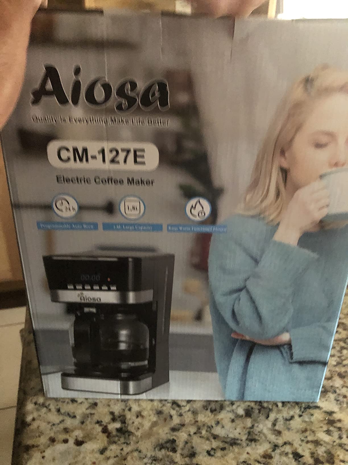 Single Serve Coffee Maker, KCup & Ground Coffee, One-Touch Brewing customer photo 1