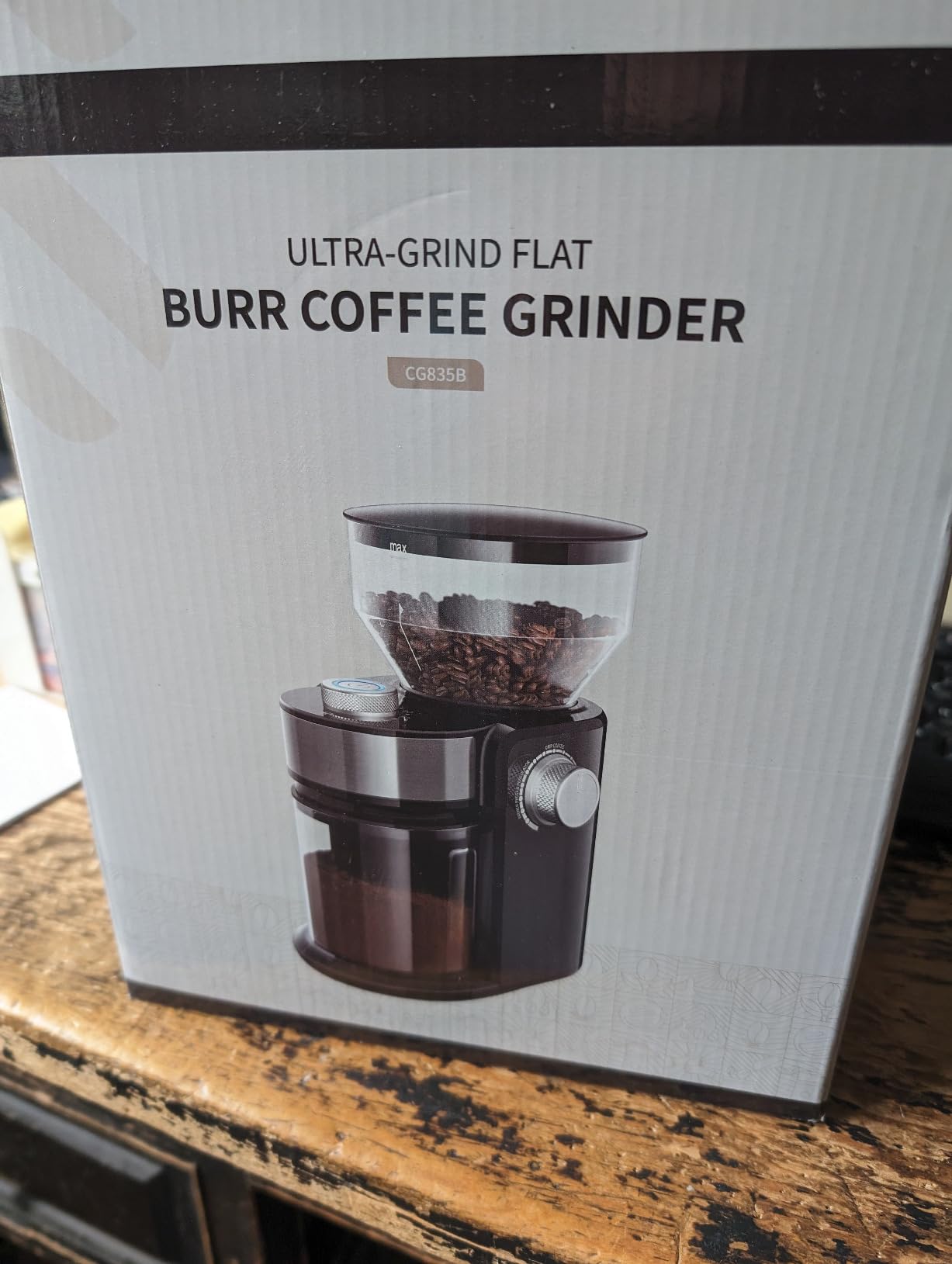 SHARDOR Electric Burr Coffee Grinder 2.0, Automatic Coffee Bean Grinder for Home Use, Adjustable Burr Mill with 16 Precise Settings for Espresso & French Press, Silver customer photo 1