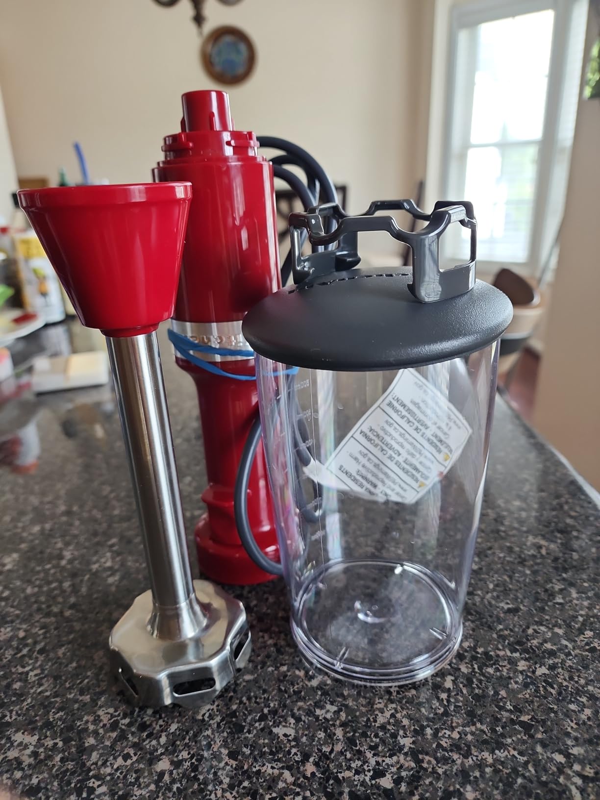 KitchenAid Variable Speed Corded Hand Blender, KHBV53, Contour Silver customer photo 2