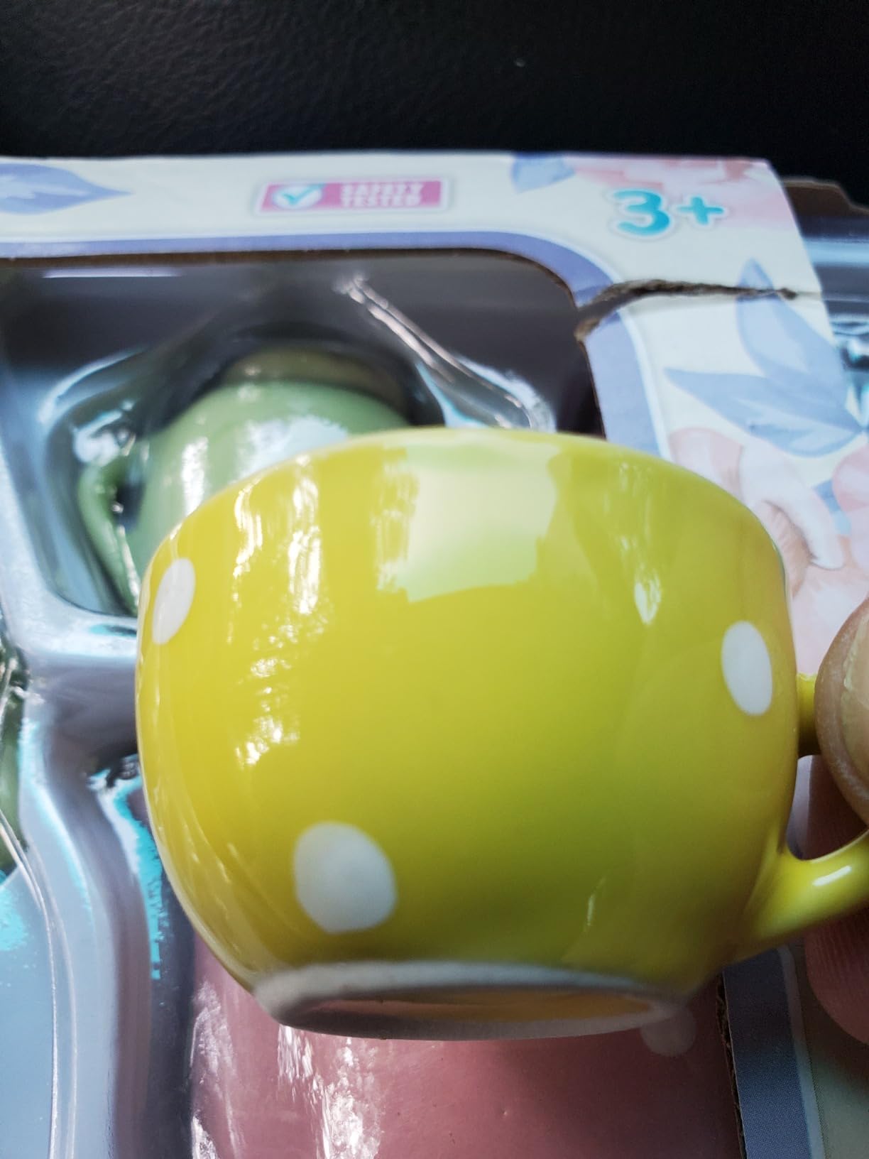 Lollipop Porcelain Tea Set for Little Girls | Kids Tea Party Toy with Teacups and Saucers | Delightful Girls Tea Set for Ages 4-12 | Charming Porcelain Tea Cups for Childs -13 pcs Teacups Sets customer photo 1