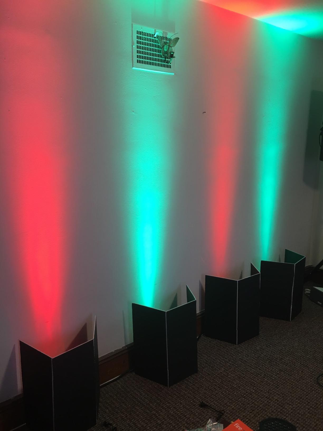 Litake DJ Par Lights, RGB 36 LED Stage Lights Sound Activated,Remote & DMX Controlled LED Uplights,7 Modes Uplighting for Dance Party Church Wedding Birthday Holiday Music Show-8 Pack customer photo 1