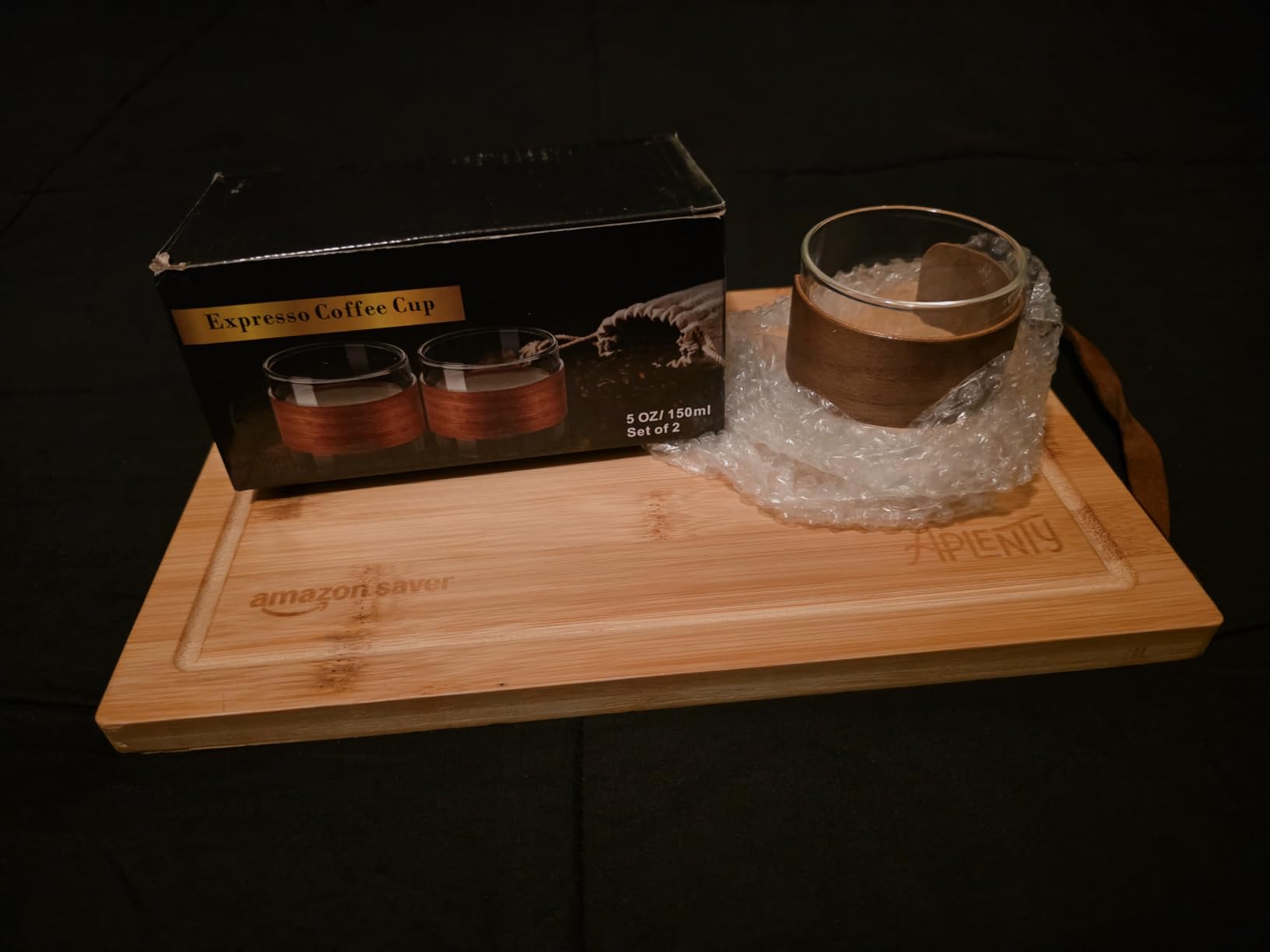 PARACITY Espresso Measuring Cup, 2.5 oz Double Spout Glass with Handle customer photo 1