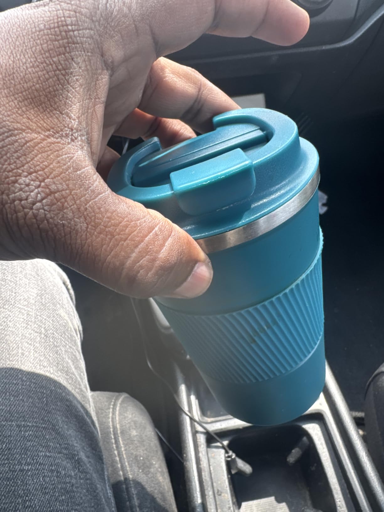 Insulated Travel Coffee Mug, Stainless Steel Coffee Cup with Leakproof Lid customer photo 1
