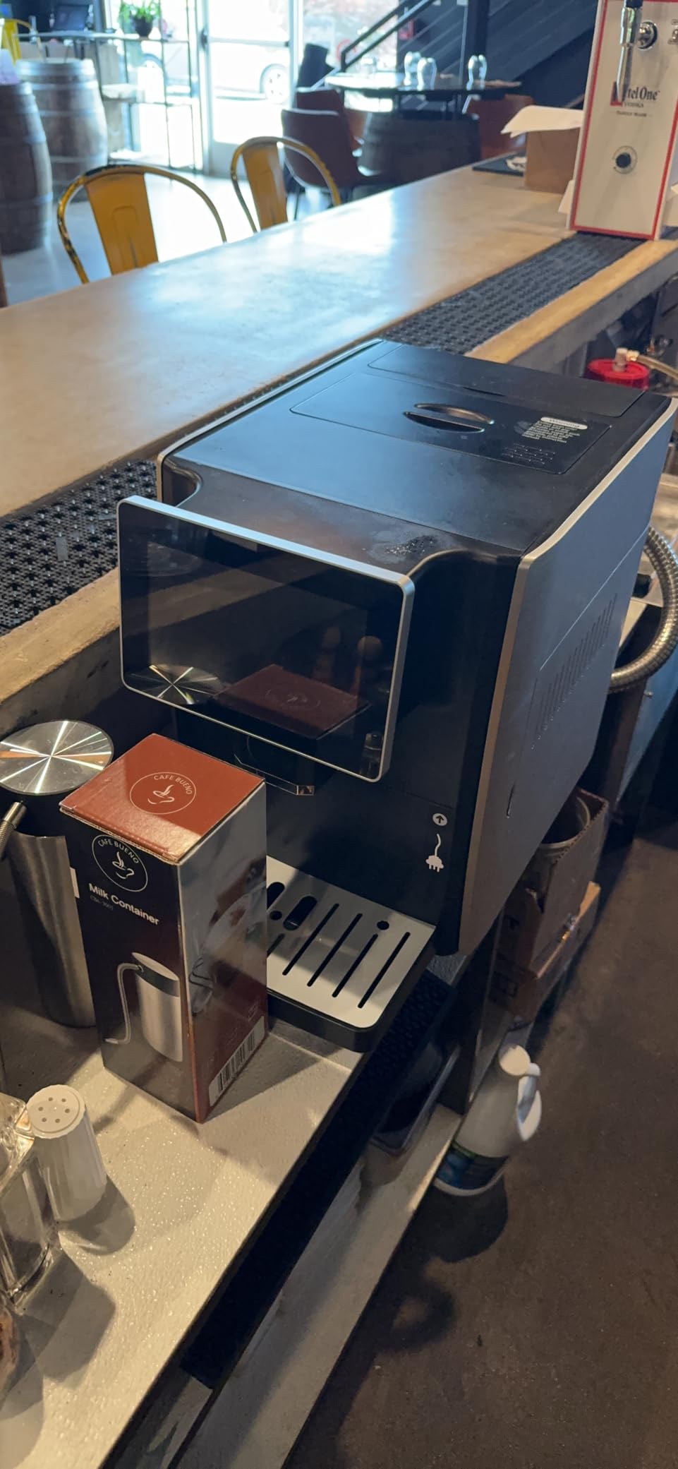 Cafe Bueno Super Automatic Espresso Machine For Home - Coffee Machine With Grinder & Milk Frother For Latte, Cappuccino, Macchiato - Auto Wake & Sleep - All Milk Types customer photo 2