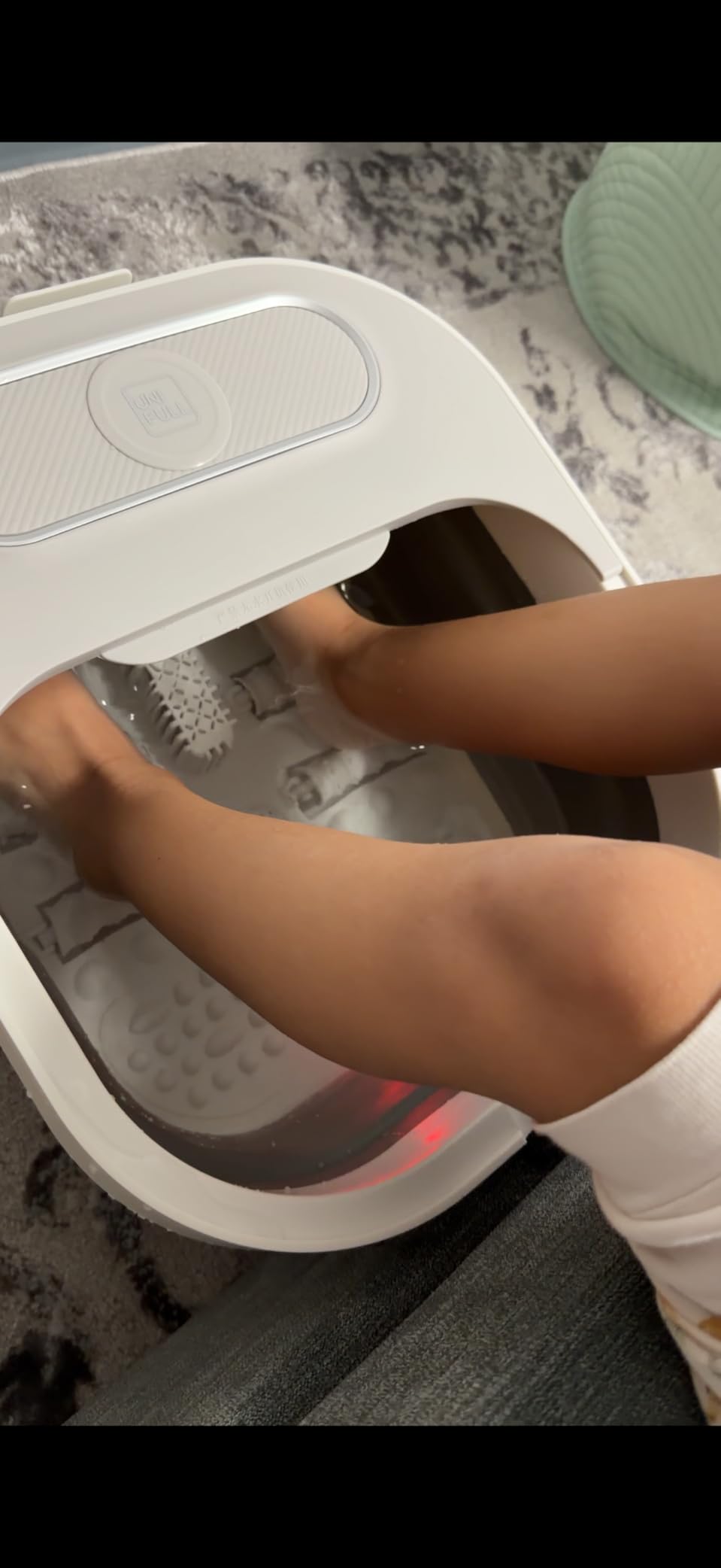 UNIFULL Collapsible Foot Spa Bath with Heat and Remote Control customer photo 2