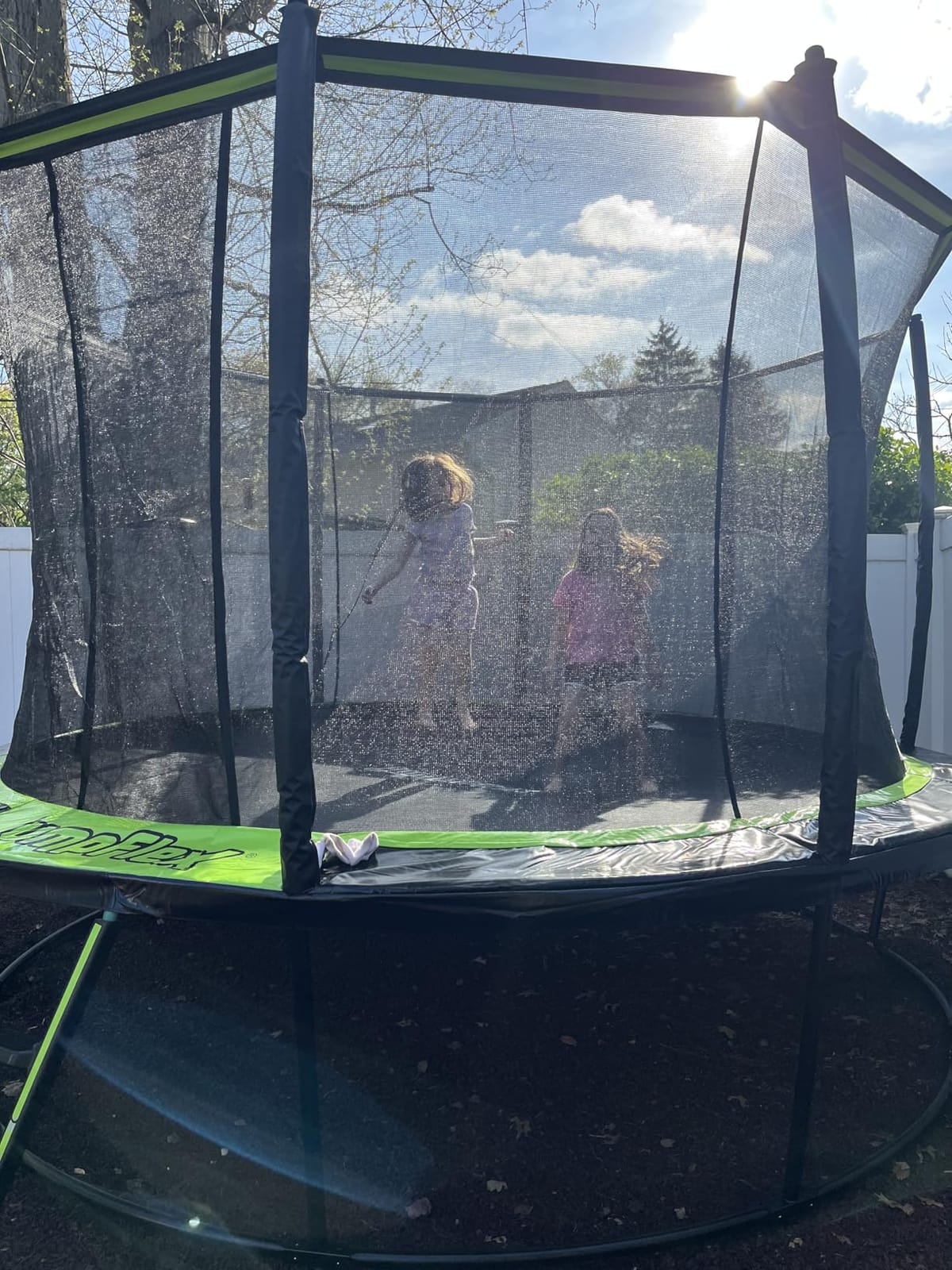 Jumpflex Hero Trampoline, Outdoor 10 FT, 12 FT, 14 FT, 15 FT Round Bouncer with Safety Net, Optional Accessories, Ladder customer photo 1