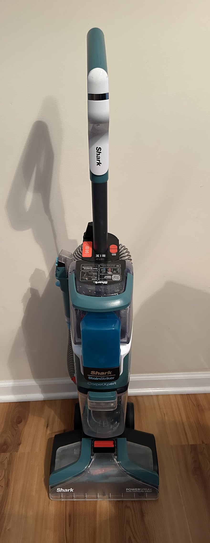 Shark CarpetXpert StainStriker Carpet & Upholstery Cleaner, 3 Tools, EX201 customer photo 1