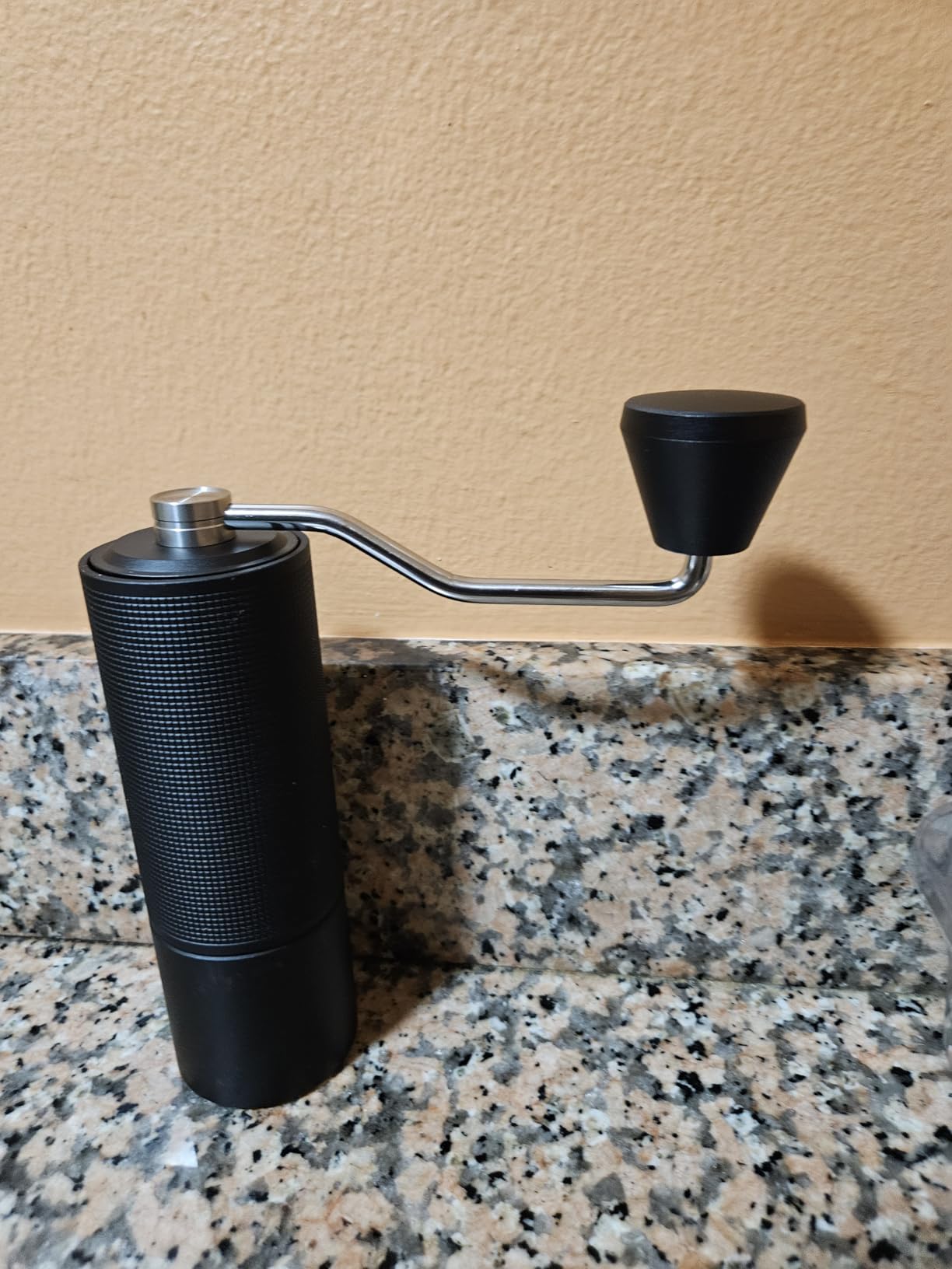 TIMEMORE Chestnut C3 ESP Manual Coffee Grinder, Stainless Steel S2C Portable Conical Burr Hand Coffee Grinder, Adjustable Grind Setting for Espresso to French Press - Black customer photo 1