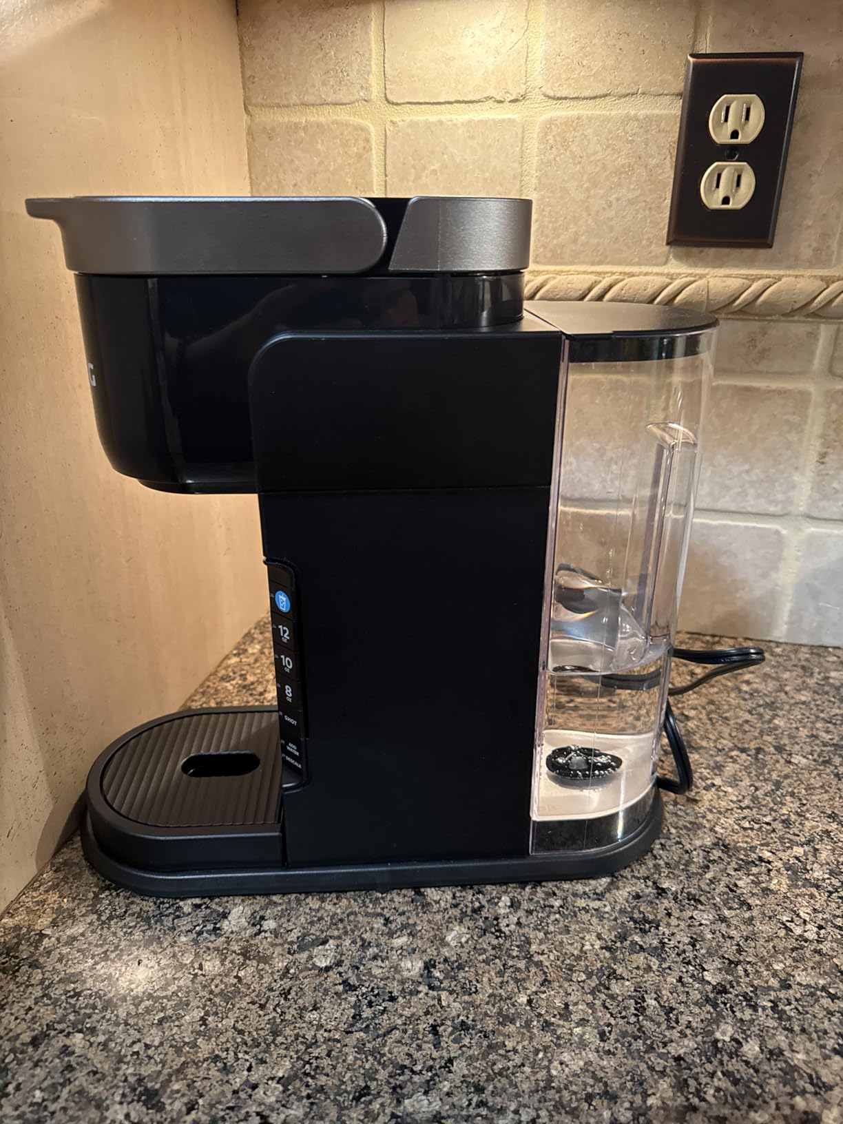 Keurig K-Café Barista Bar Single Serve Coffee Maker and Frother, with 3 Brew Sizes, Hot and Cold Coffee Capabilities, 2oz Coffee Shot Button, Black customer photo 1