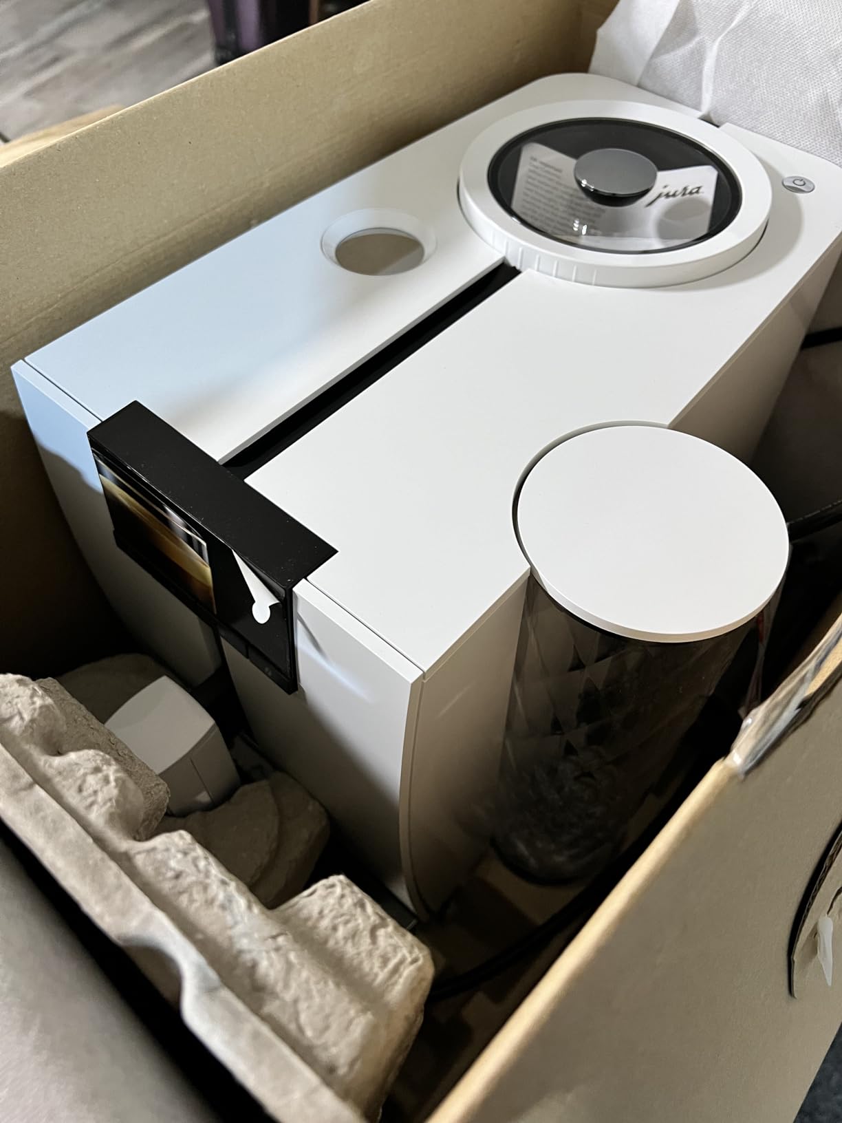 Jura ENA 4 Full Nordic White Automatic Coffee Machine customer photo 2