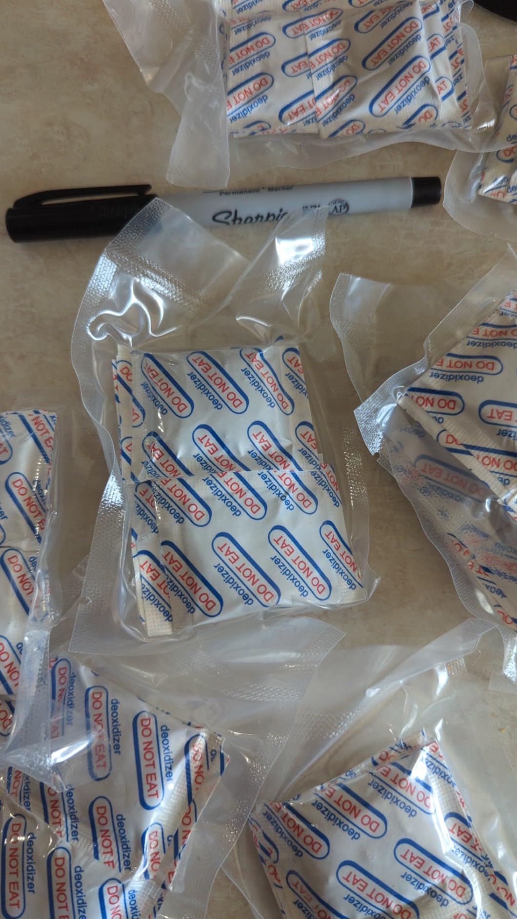 200 Packs 500CC Food Grade Oxygen Absorbers (10 Packs x 1 Vacuum Bag) - Long Term Food Storage O2 Absorbers customer photo 1