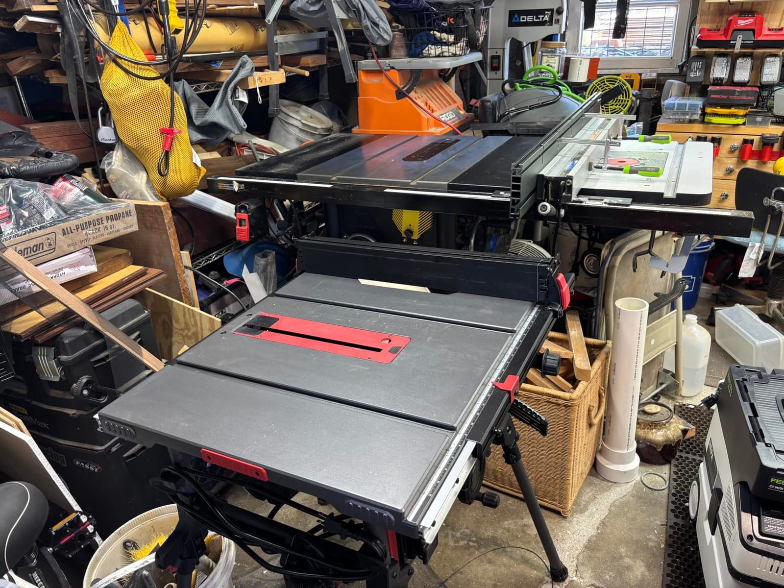 BOW Products XT XTENDER T-Track Table Saw Fence System, 46