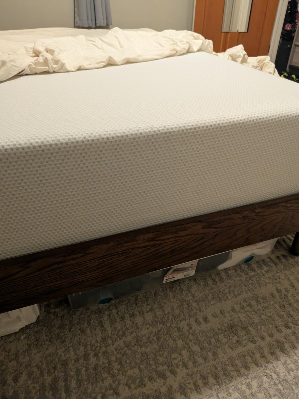 ZINUS 12 Inch Green Tea Cooling Gel Memory Foam Mattress / Cooling Gel Foam / Pressure Relieving / CertiPUR-US Certified / Bed-in-a-Box, King customer photo 1