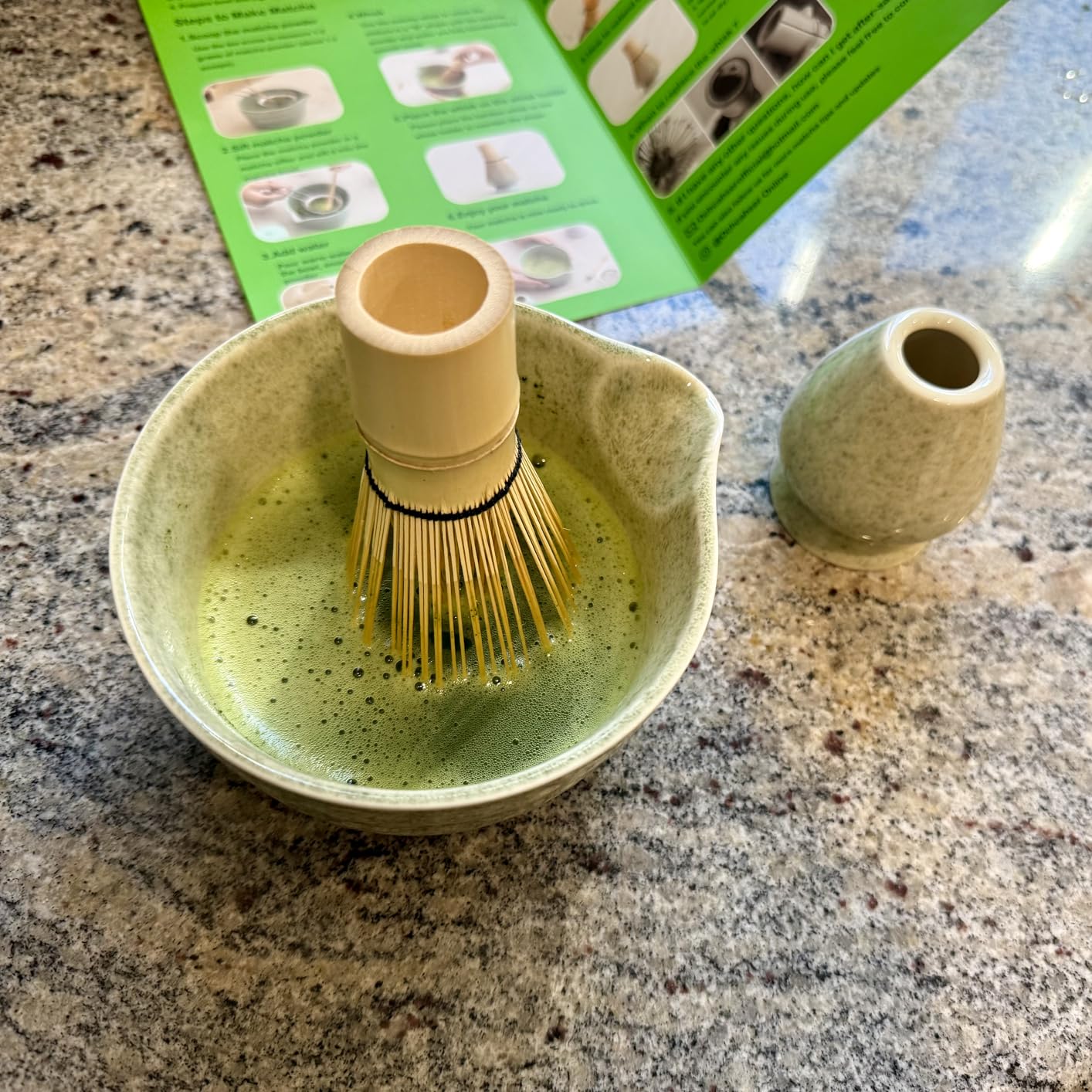 Ochcahser Matcha Set, 17 OZ Matcha Bowl, Matcha Kit for Matcha Lovers. customer photo 2