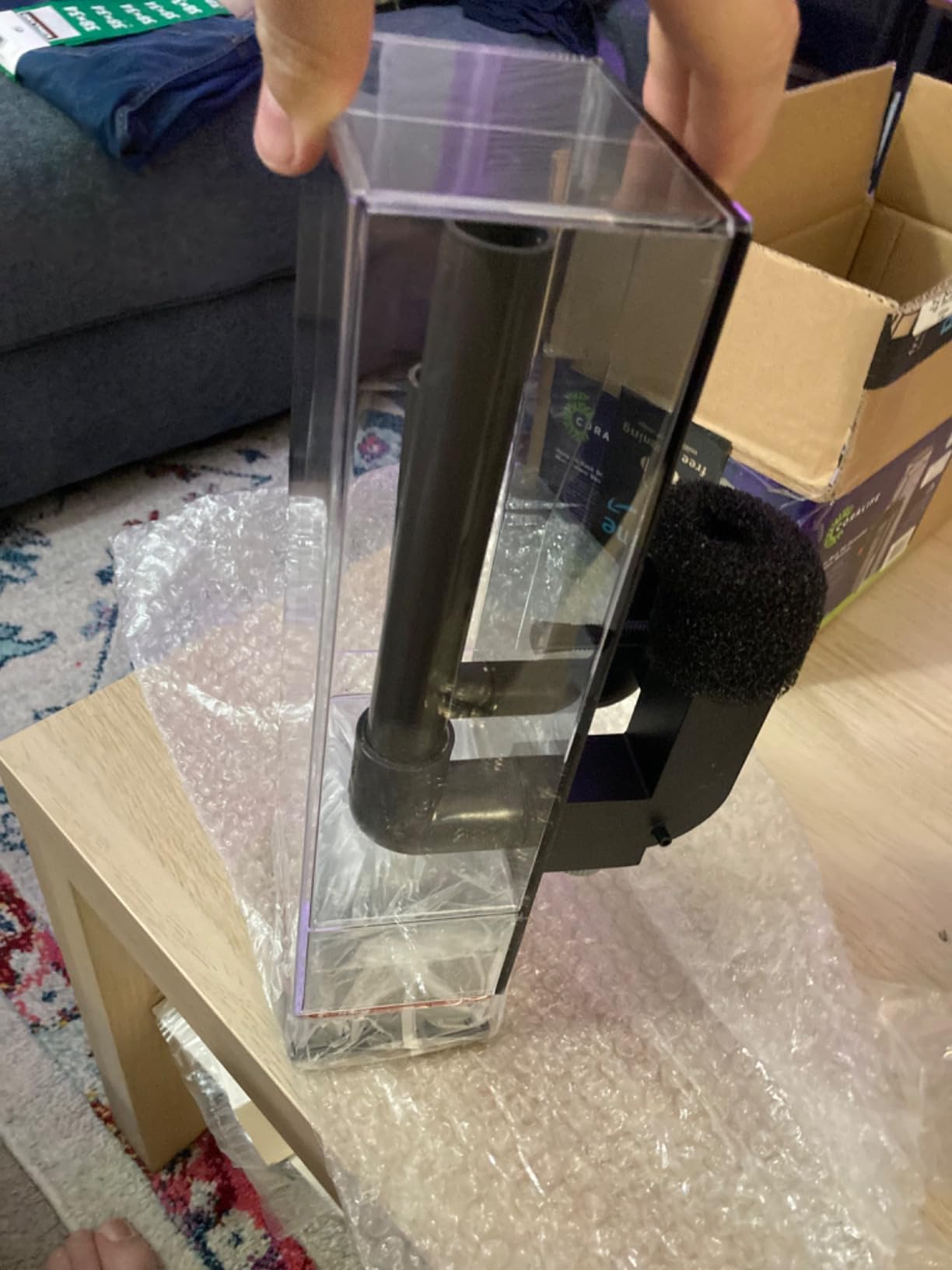 Coralife Hang on DC-Controlled Mini Protein Skimmer Saltwater Aquariums customer photo 2