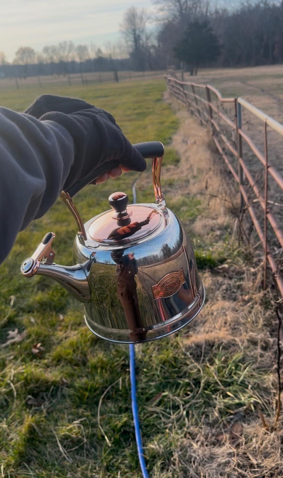 Tea Kettle Stainless Steel Teapot, Stainless Steel Teakettle for Stove Top with Heat Proof Ergonomic Handle 3.0 Quart customer photo 2