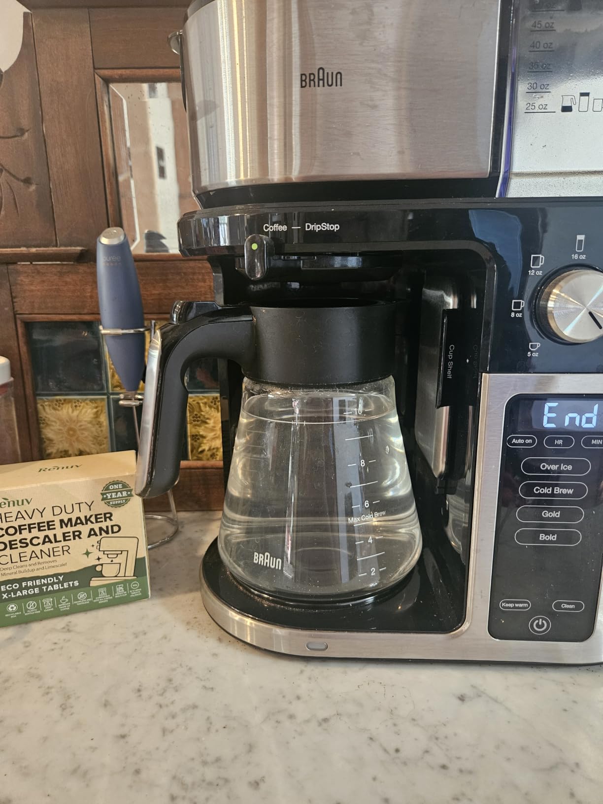 Renuv® Coffee Maker Cleaner & Descaler Tablets, 12 Uses customer photo 1