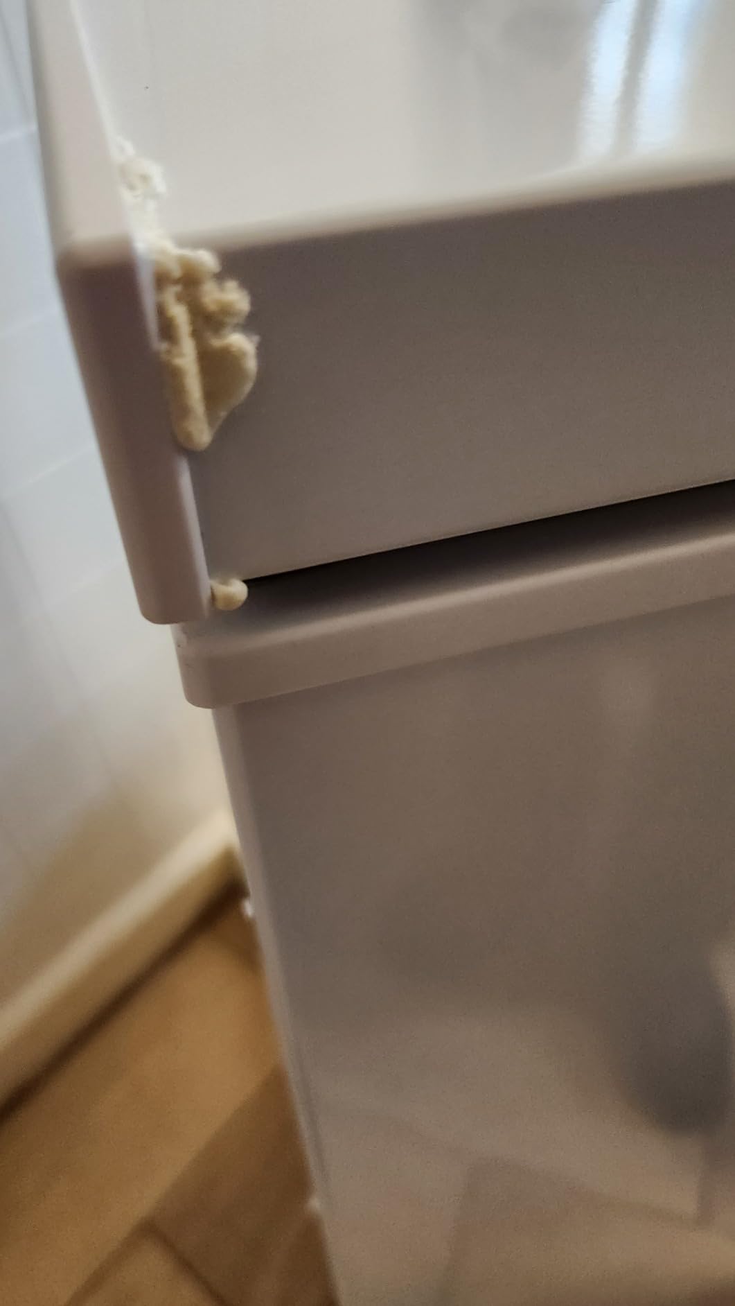 Igloo 3.5 Cu Ft. Upright Deep Freezer Chest customer photo 2