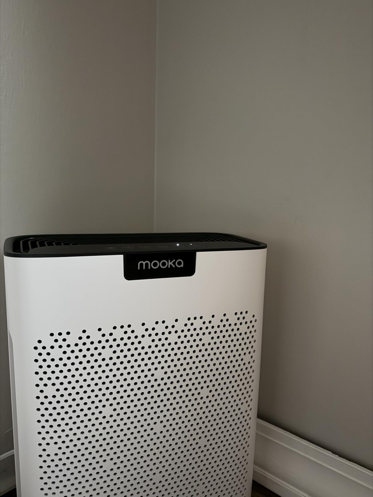 MOOKA Air Purifier for Home Bedroom Large Room 2200 Ft², HEPA Filter, White customer photo 2