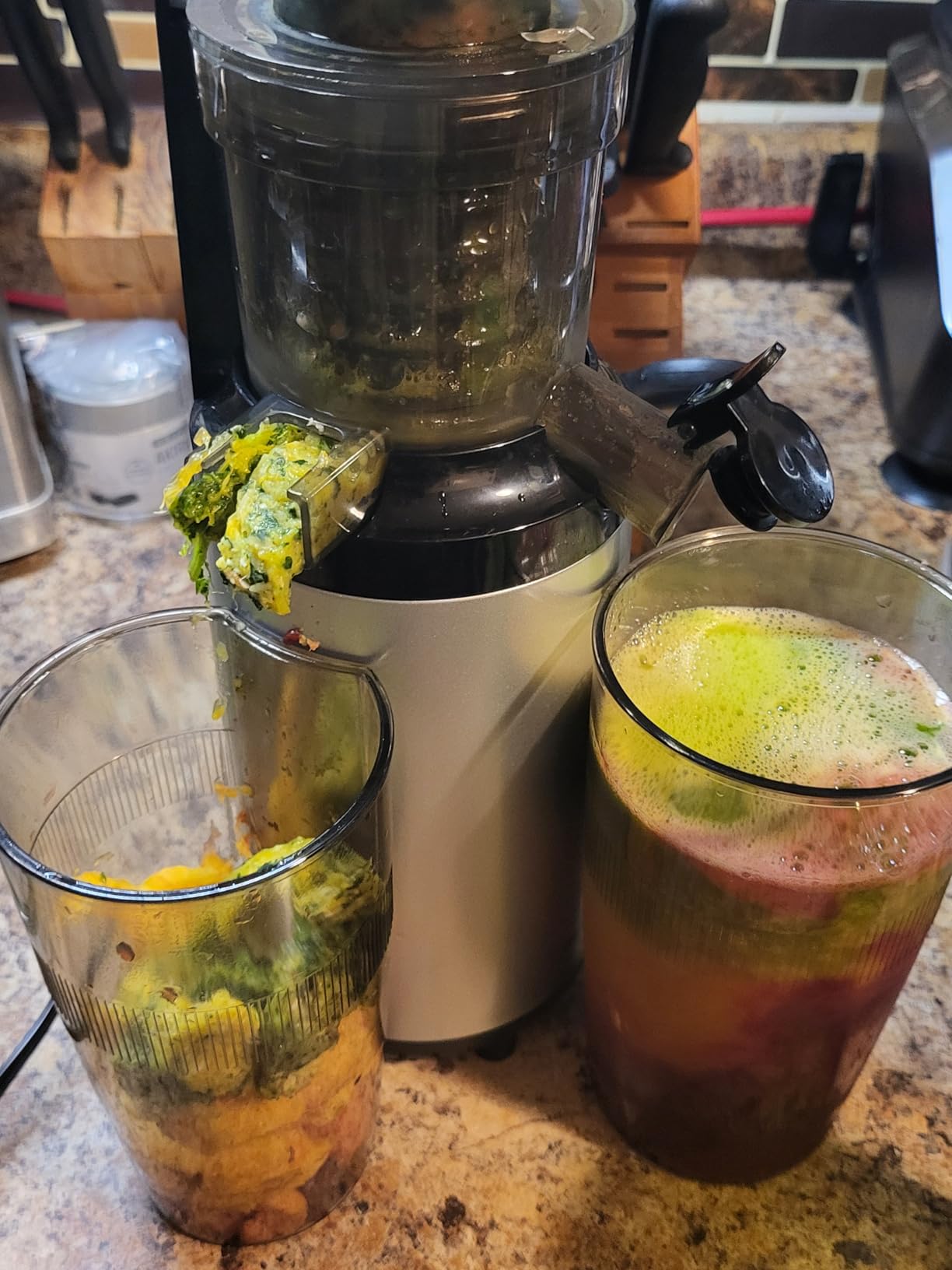 Masticating Juicer Machines, Reemix Cold Press juicer Machine customer photo 2