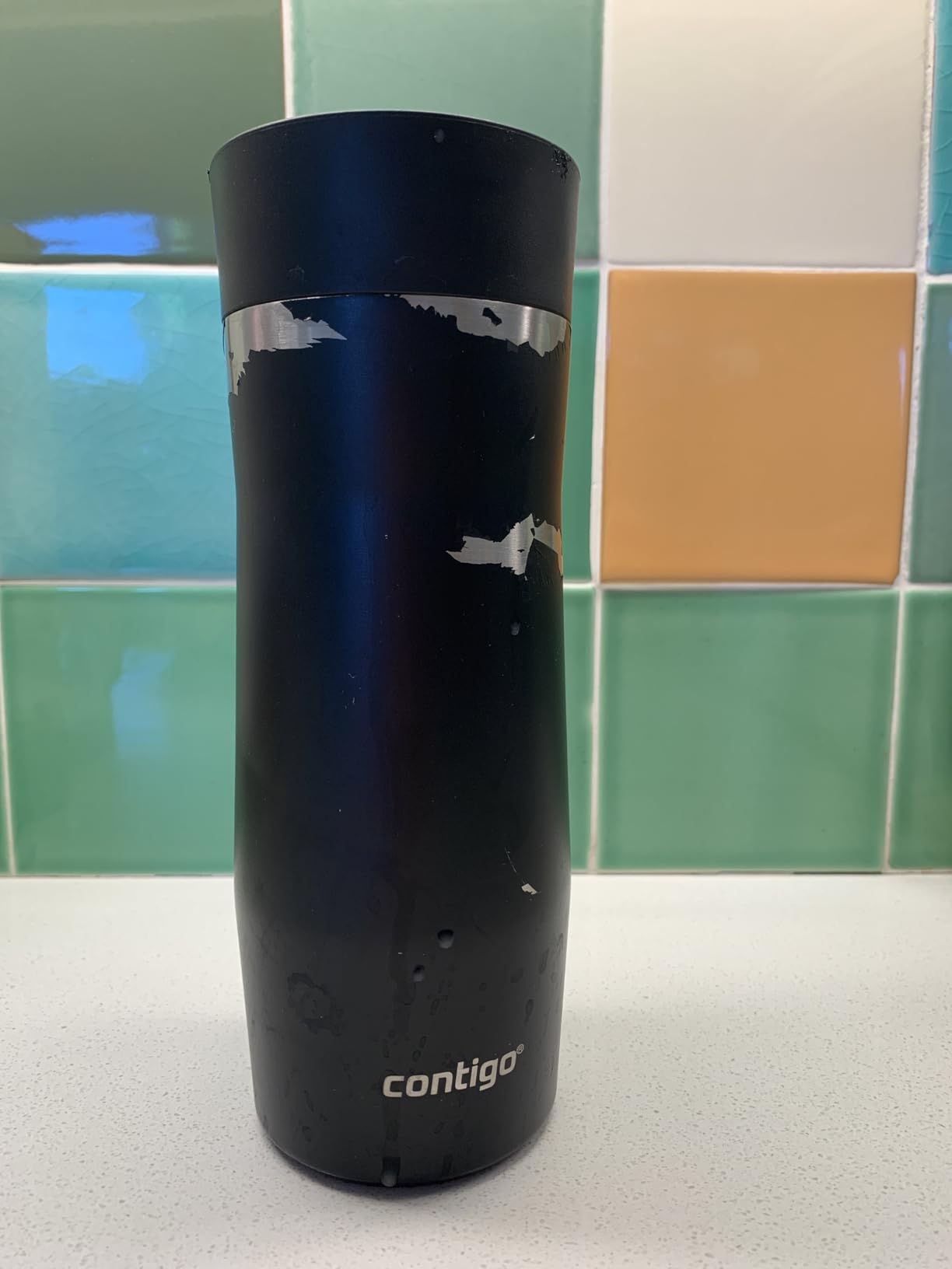 Contigo AUTOSEAL West Loop Vacuum-Insulated Stainless Steel Travel Mug with Easy-Clean Lid 12 oz Blueberry customer photo 2
