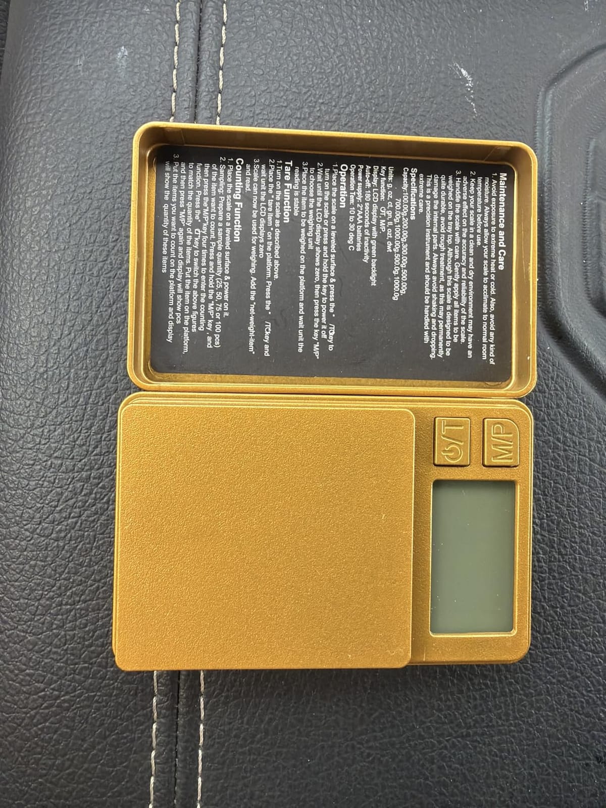 Digital Pocket Scale 1000g x 0.01g, Diyife Portable Precision Gram Scale customer photo 1