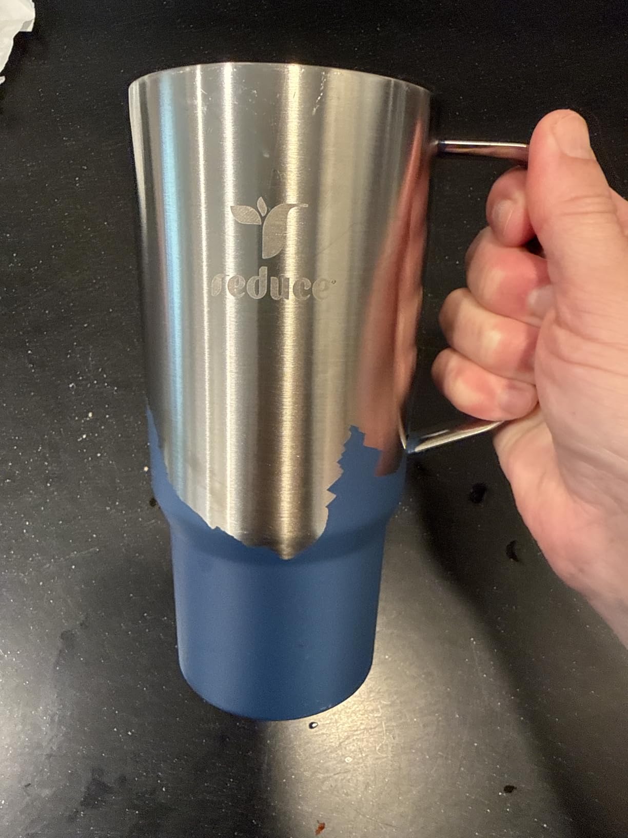 REDUCE Hot1 18 oz Insulated Stainless Steel Mug - Temperature Adjusting Lid customer photo 2