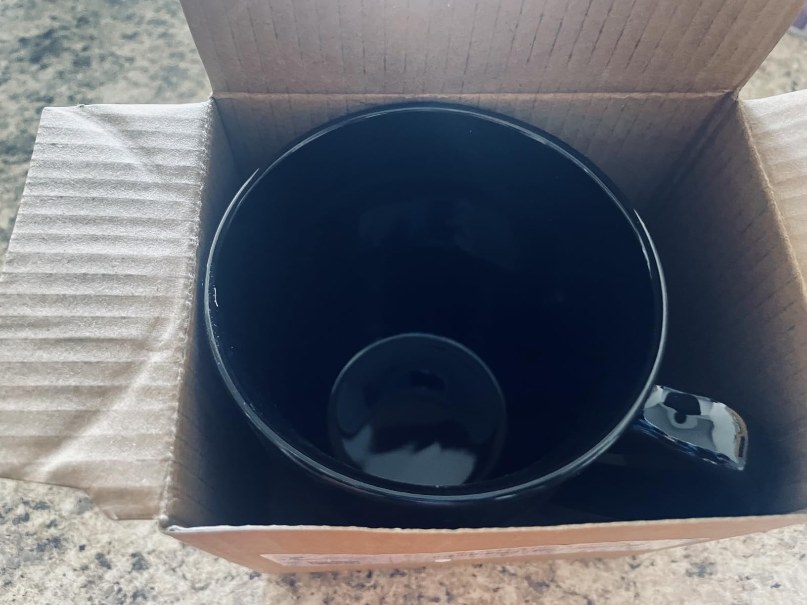 Large Ceramic Coffee Mug 16oz(475ml) Tea Cups Idea Gifts Red 1 Pack customer photo 2