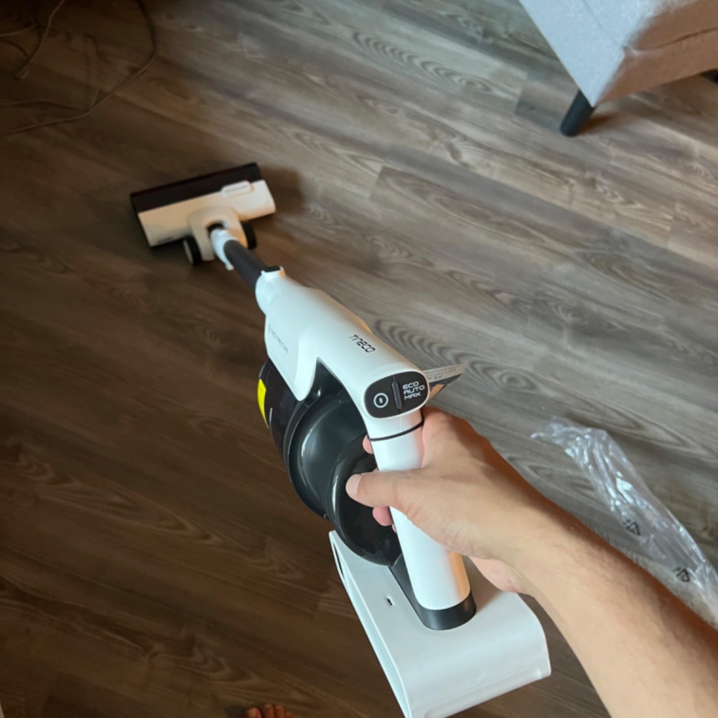 Tineco A30S Cordless Vacuum Cleaner, 160W Suction, 60Min Runtime, 1L Larger Dustbin, ZeroTangle Brush, PureCyclone Tech, Stick Vacuum Cleaner for Pet Hair, Carpet & Hard Floor customer photo 1