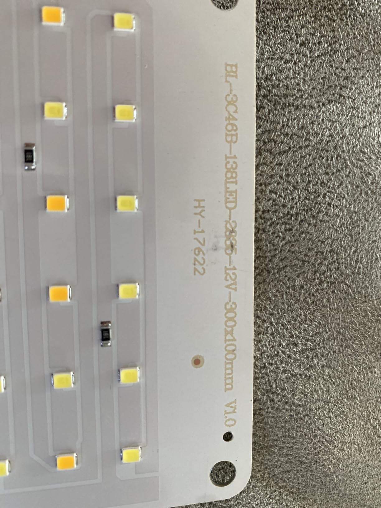 Garpsen Grow Lights for Indoor Plants, 6000K, for Seed Starting, 4Panels customer photo 1