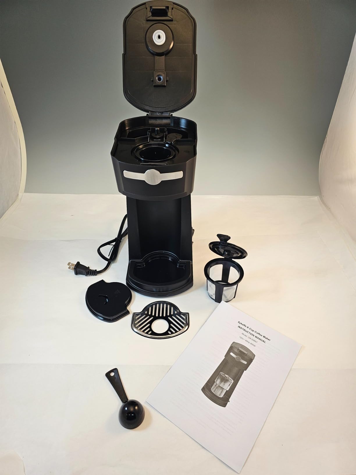 Single Serve Coffee Maker, KCup & Ground Coffee, 6-14 Oz Brew Sizes customer photo 1