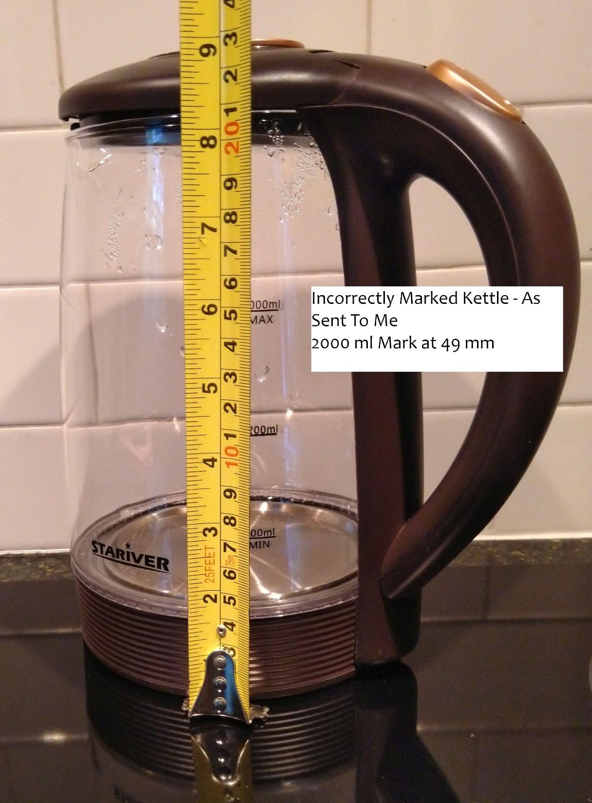 Stariver Gooseneck Electric Kettle, 0.8L Electric Tea Kettle customer photo 2