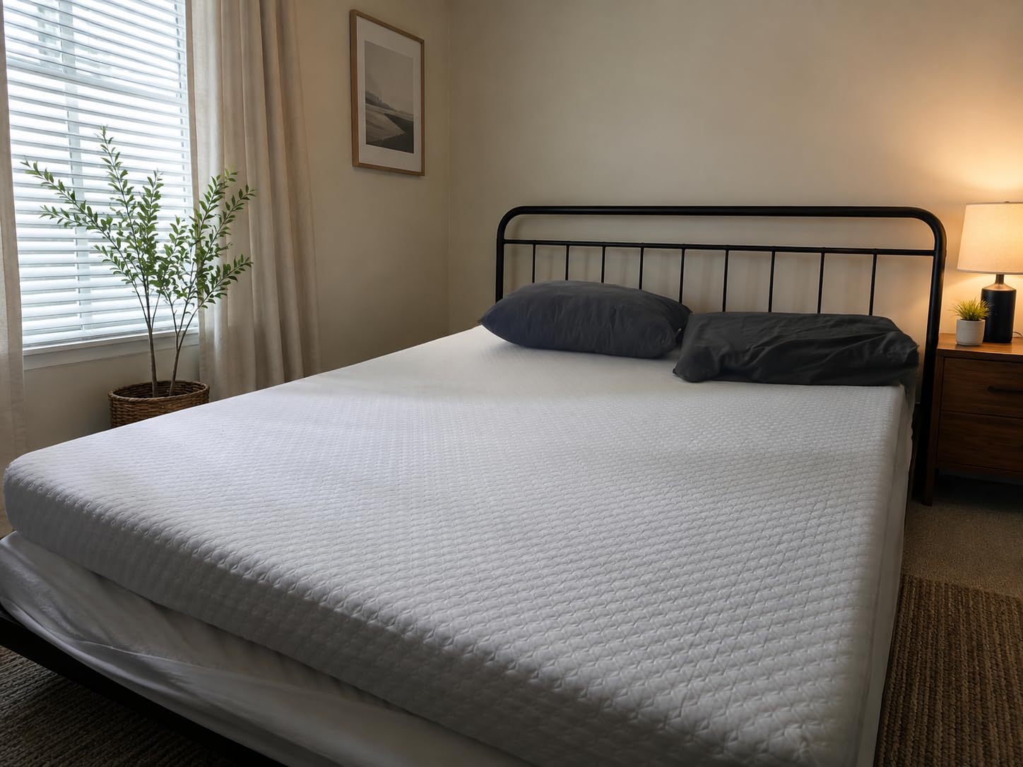 Neo Sleep King Size 12Inch Cooling Gel Memory Foam Mattress Pressure Relief customer photo 1