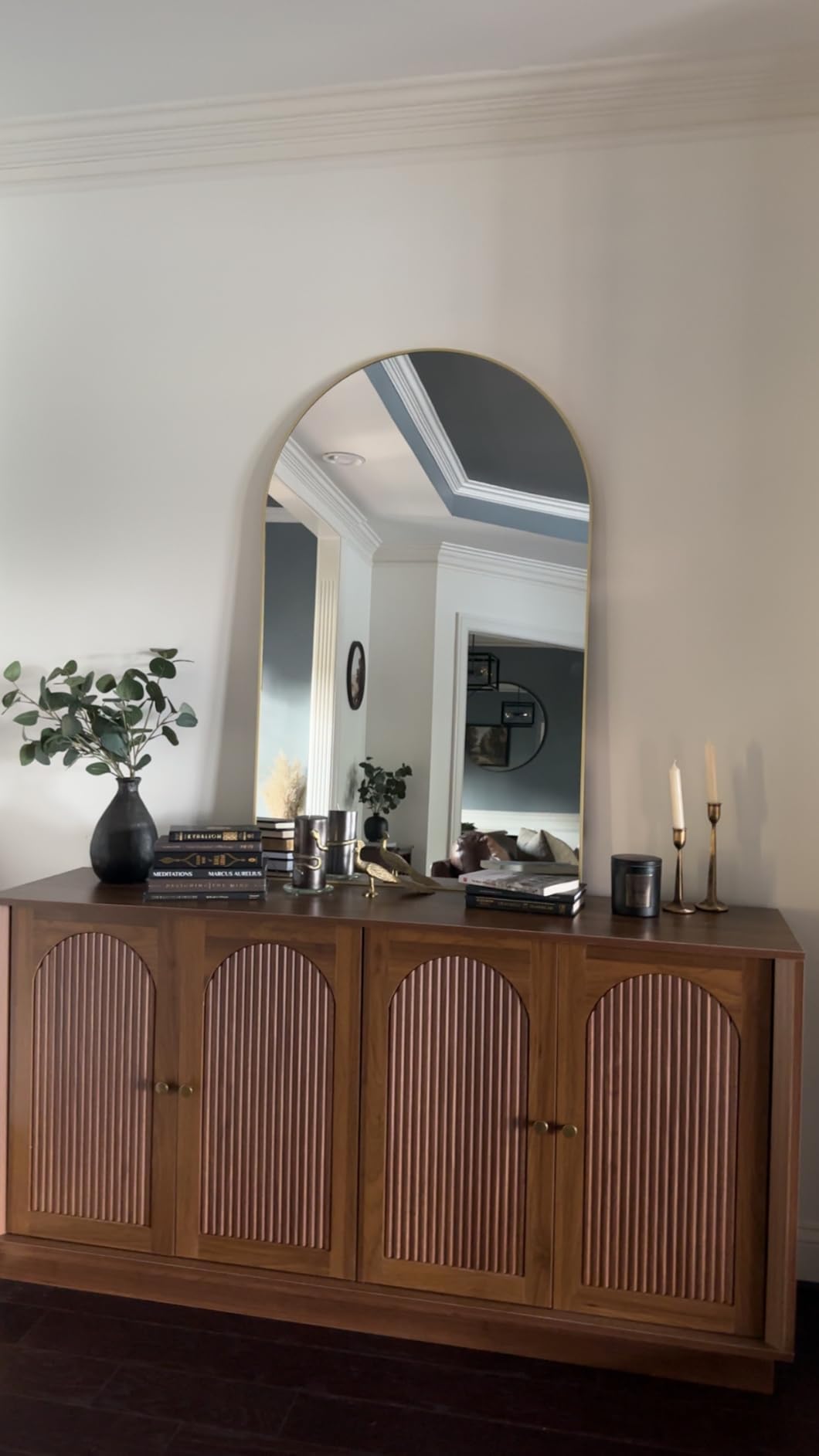 HARRITPURE Arched Wall Mirror 30