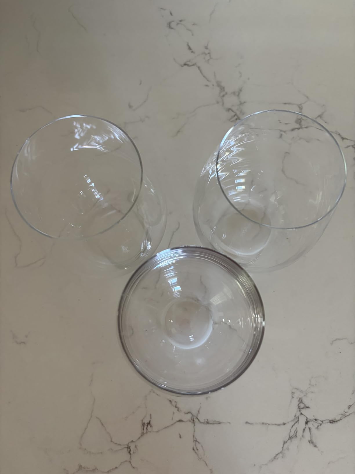 Stemless Wine Glasses Set of 2, 18oz Red White Wine Glass, No Stem customer photo 1