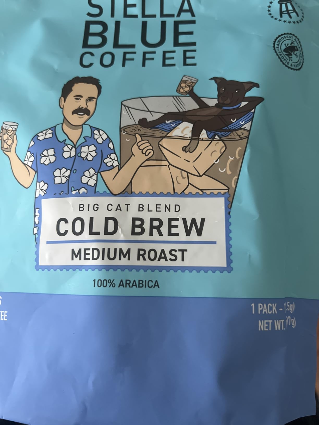 Cold Brew Coffee Bags, Blueberry Muffin, Medium Roast, Ground Coffee customer photo 1