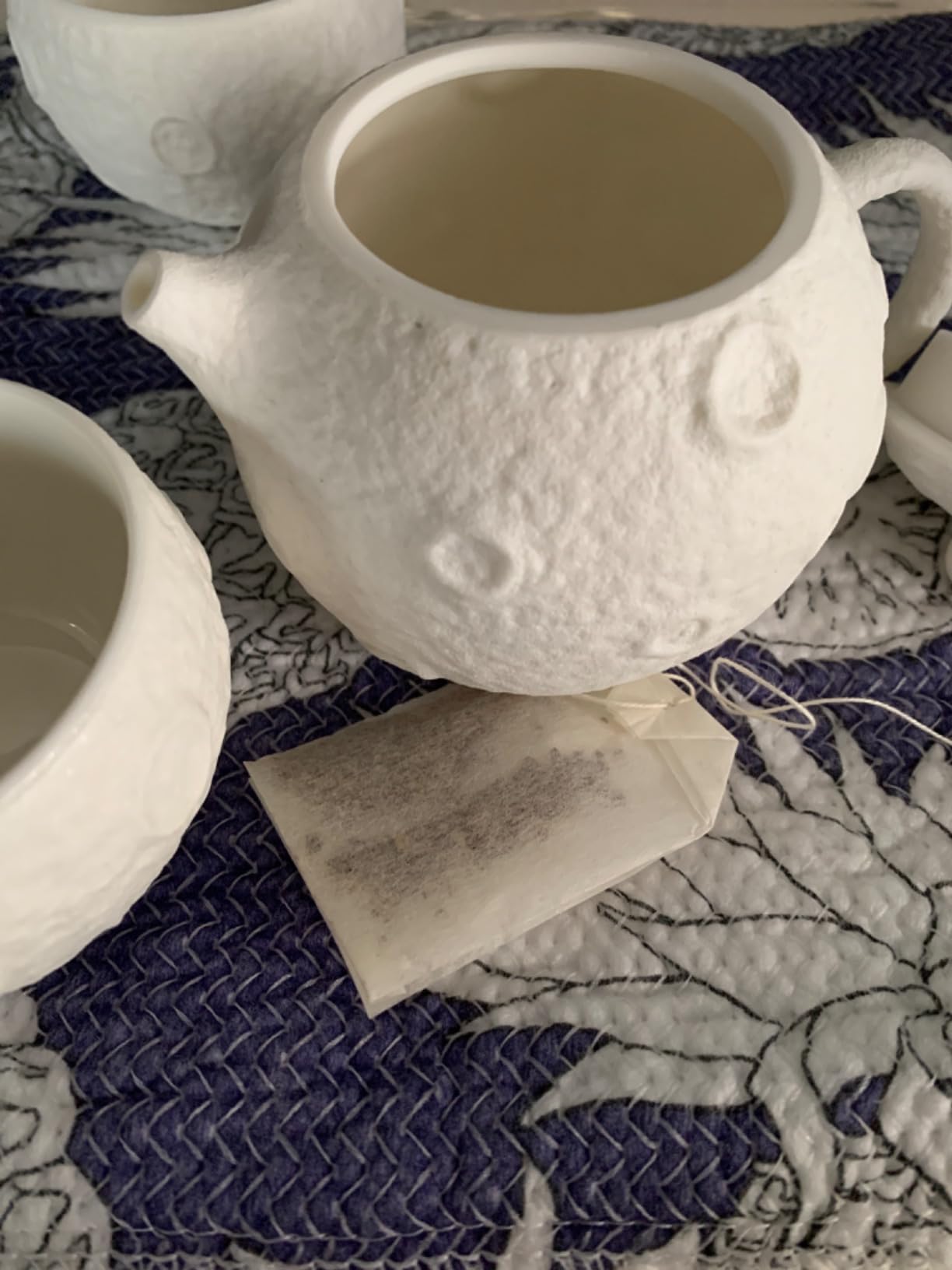 Mini Gaiwan Tea Set, Cute Dog Shiba Inu Teapot with Portable Bag for Travel, Chinese Ceramic Gongfu Teapot with 4 Ceramic Teacups. Gift for Tea Lovers. customer photo 2