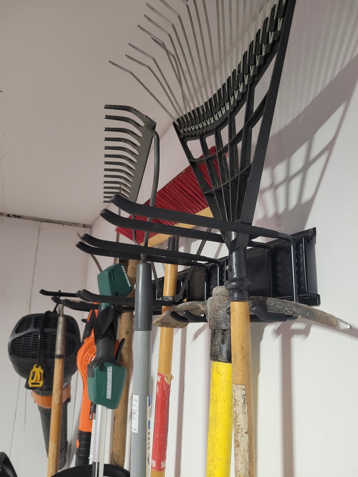 klasit Garage Wall Organizer,15Pack Carries 675 lbs,Garden Tool Organizer customer photo 1