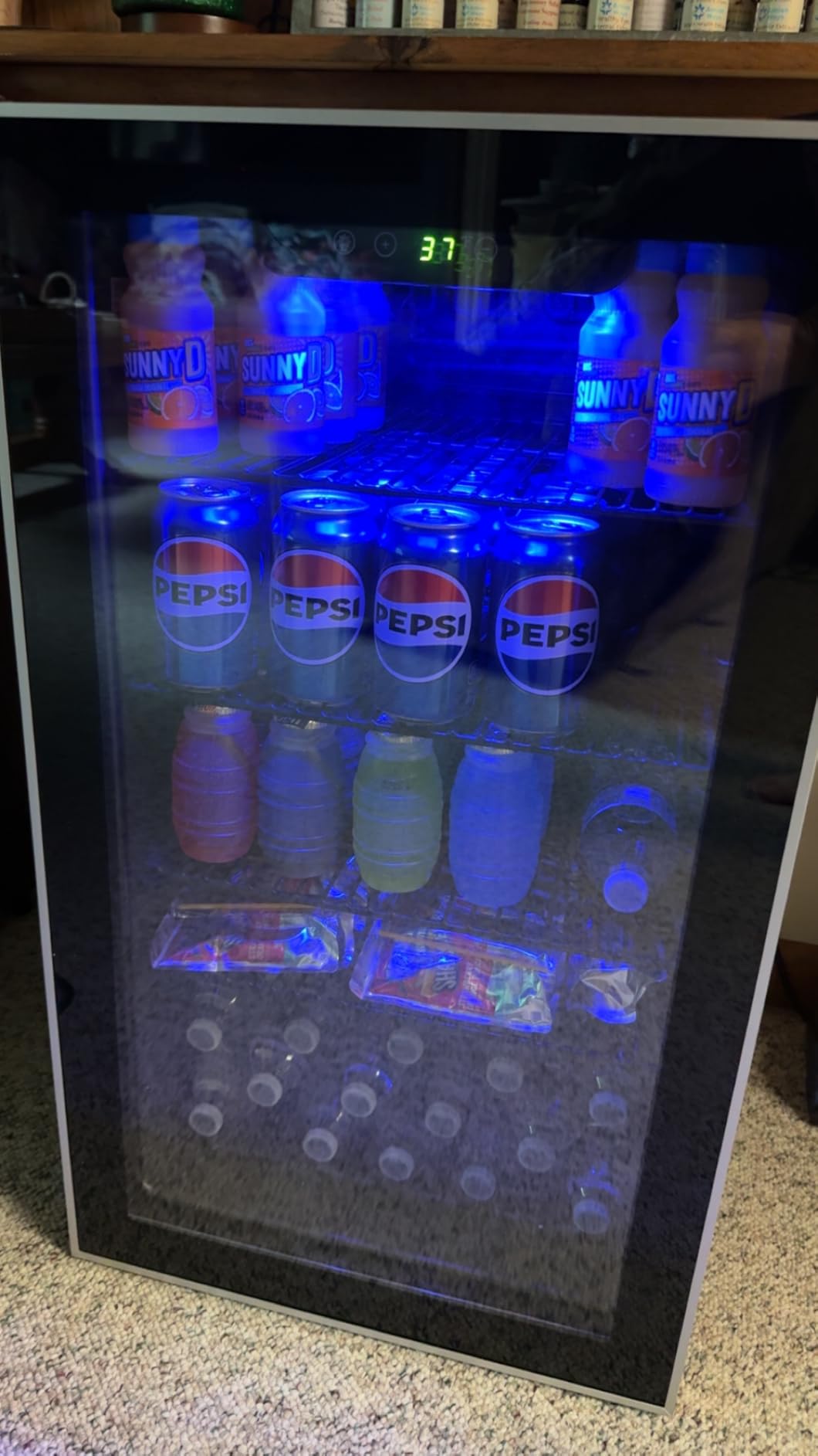 Electactic Mini Fridge 130 Can Beverage Refrigerator Cooler, 3.2 Cu.Ft Drink Fridge forSoda Wine Beer, Digital Temperature Control Cooler for Home, Dorm, Bar customer photo 2
