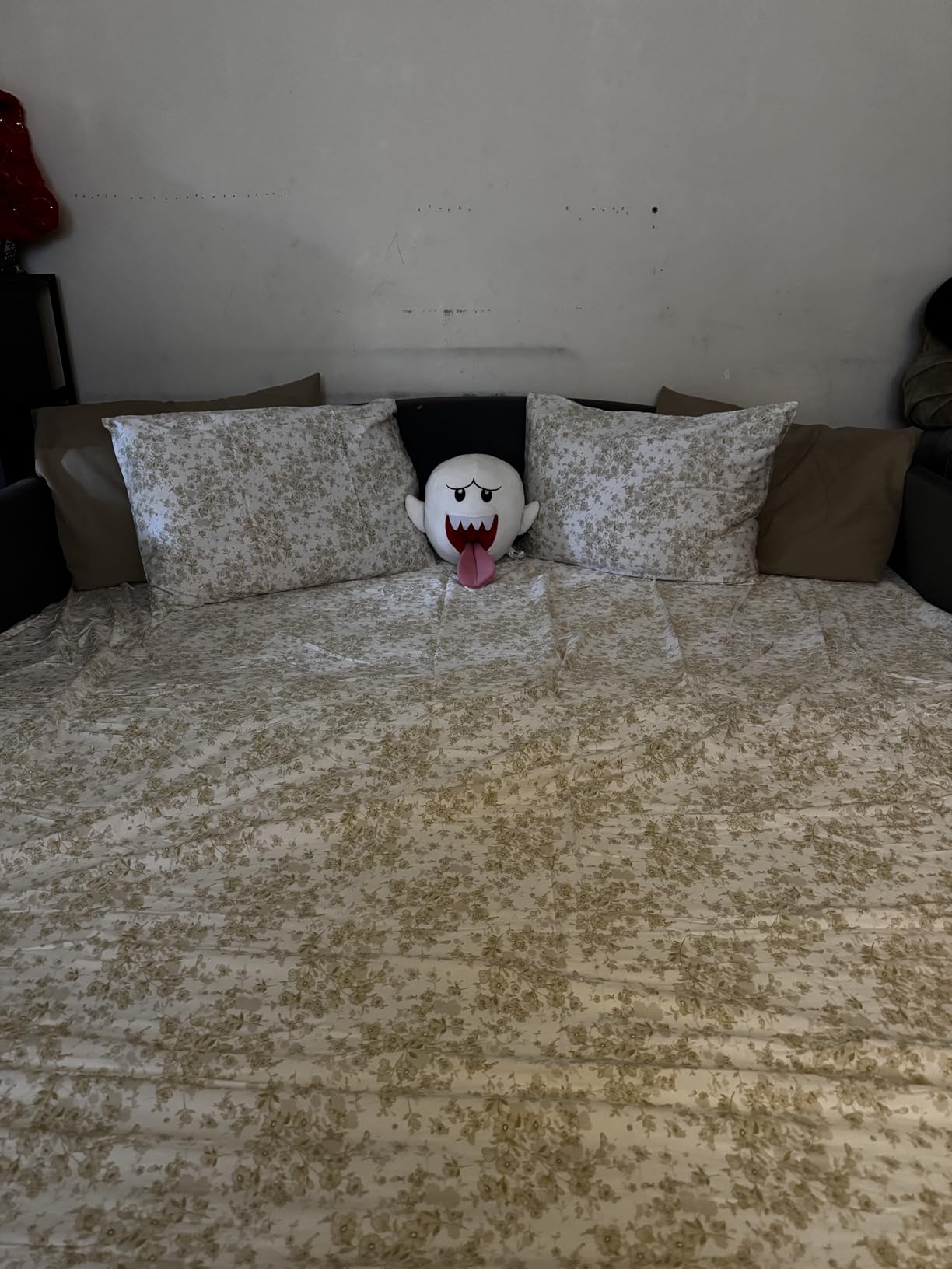 RUVANTI 100% Cotton Sateen Queen Sheet Set, Sweet Pea Fest customer photo 2